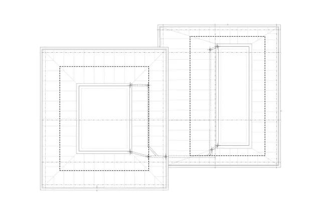 architectural plan black and white