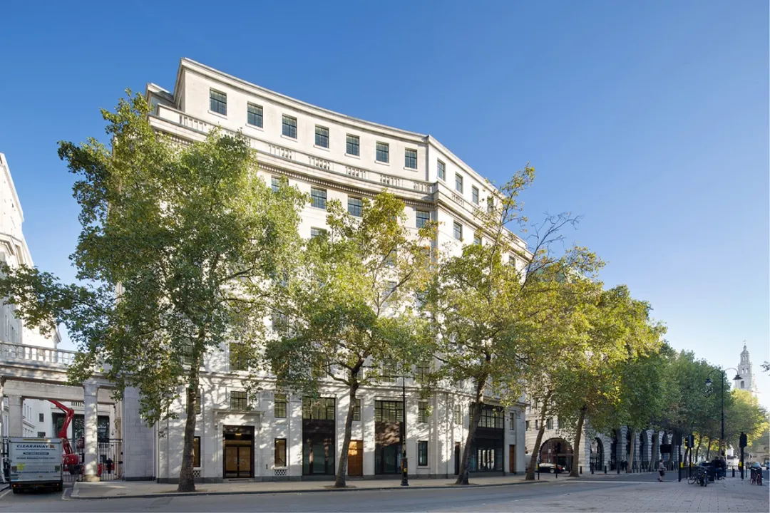 detail of building from street view
