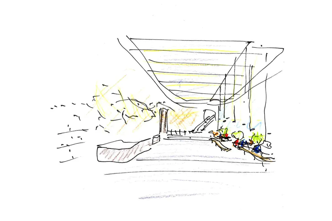 Early concept sketch