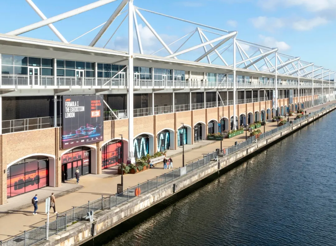 Birds eye view of the Excel Centre