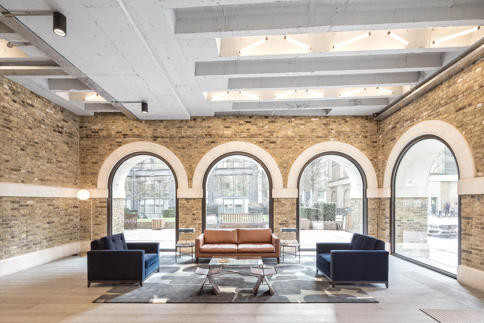 reception of building