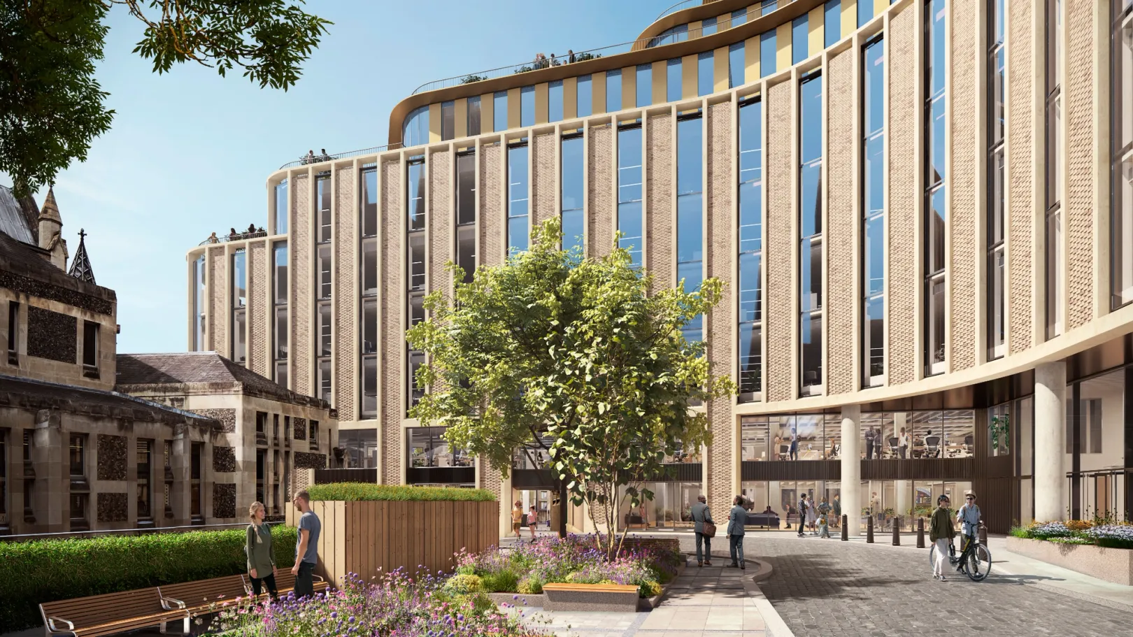 CGI of building exterior