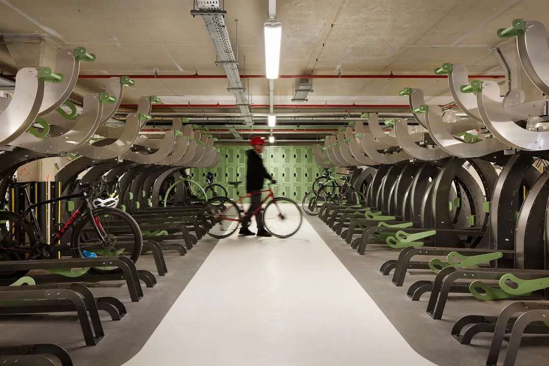 Car Park and Cycle store