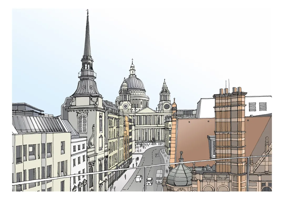 Architectural sketch