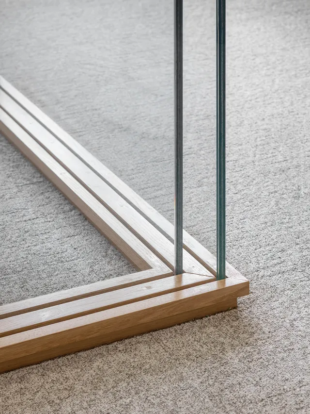 Timber Partitioning Detail