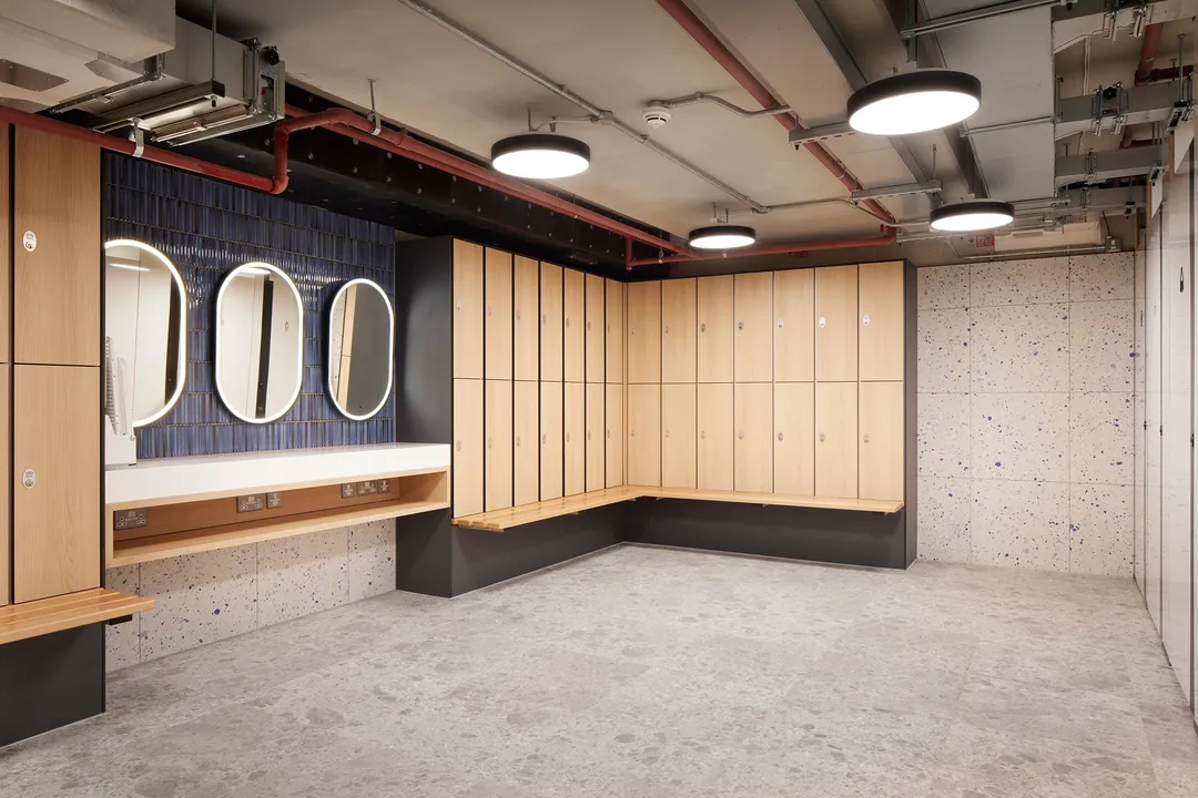 End of trip, locker room