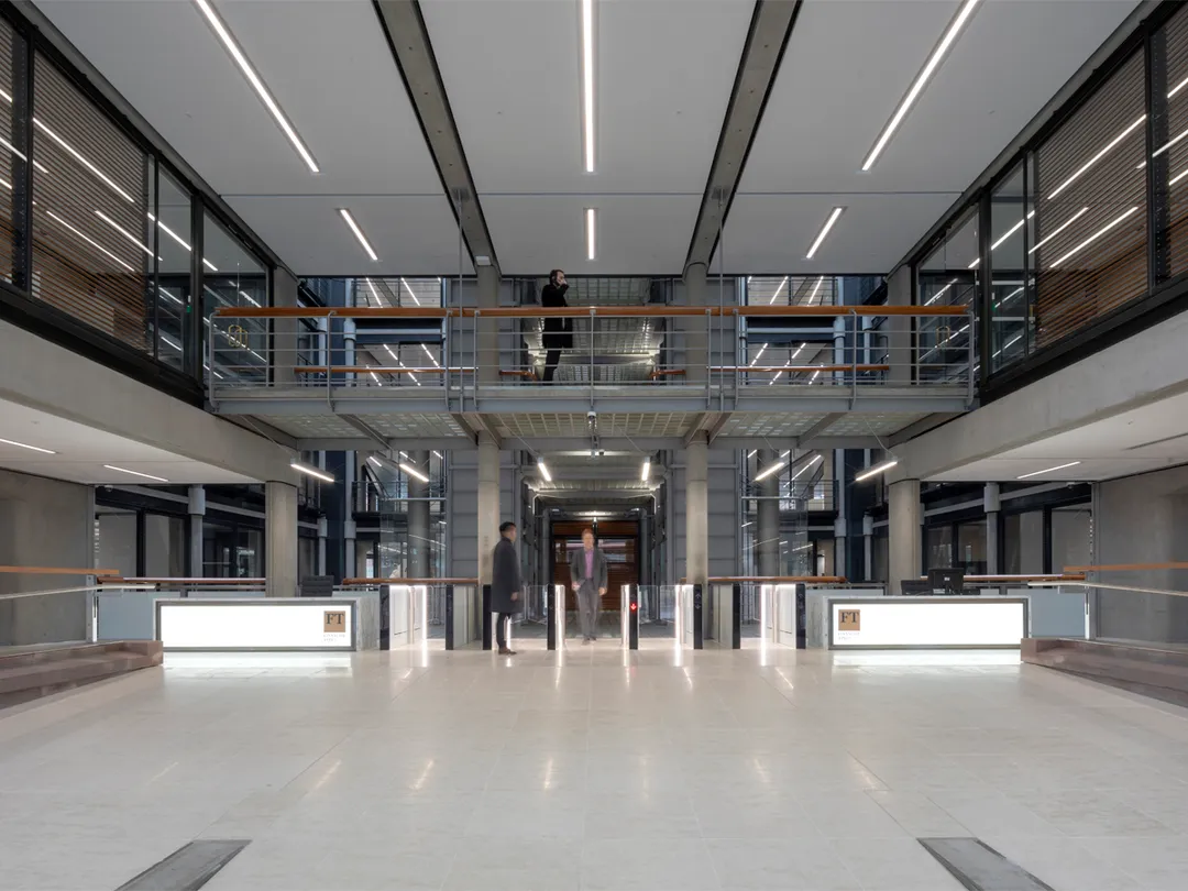 Bracken House entrance - after renovation