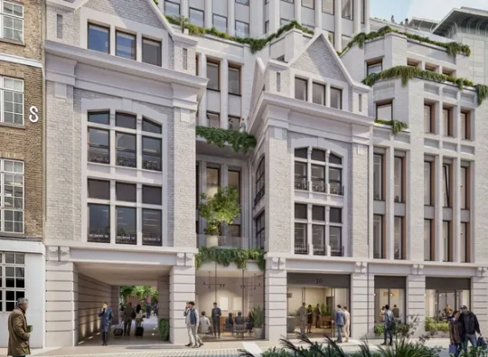 Elevation CGI of 10 Salisbury Square