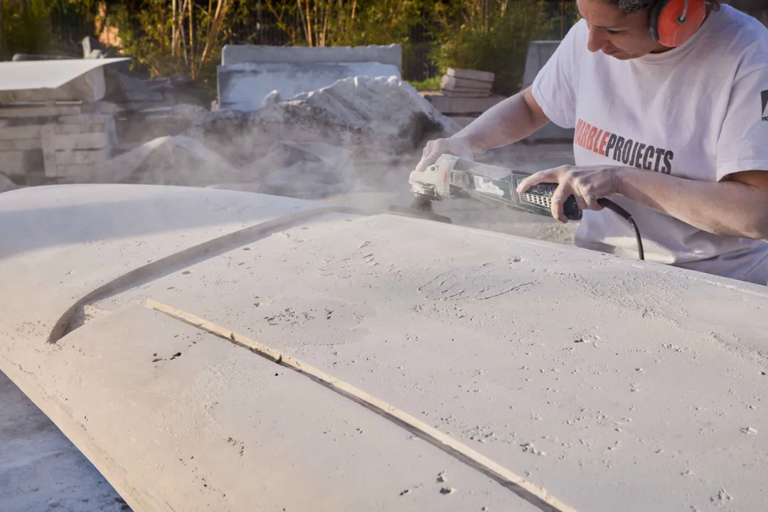Benches in manufacture