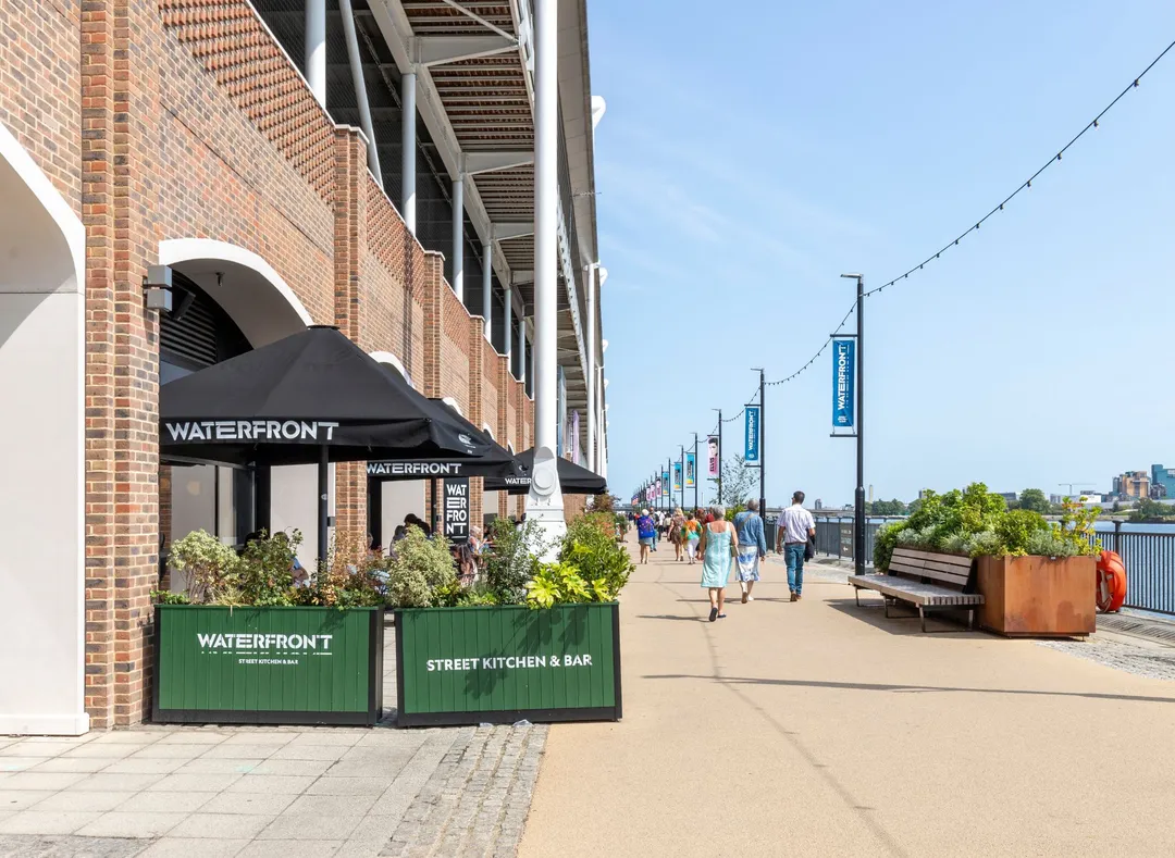 Elevation of the Excel Centre