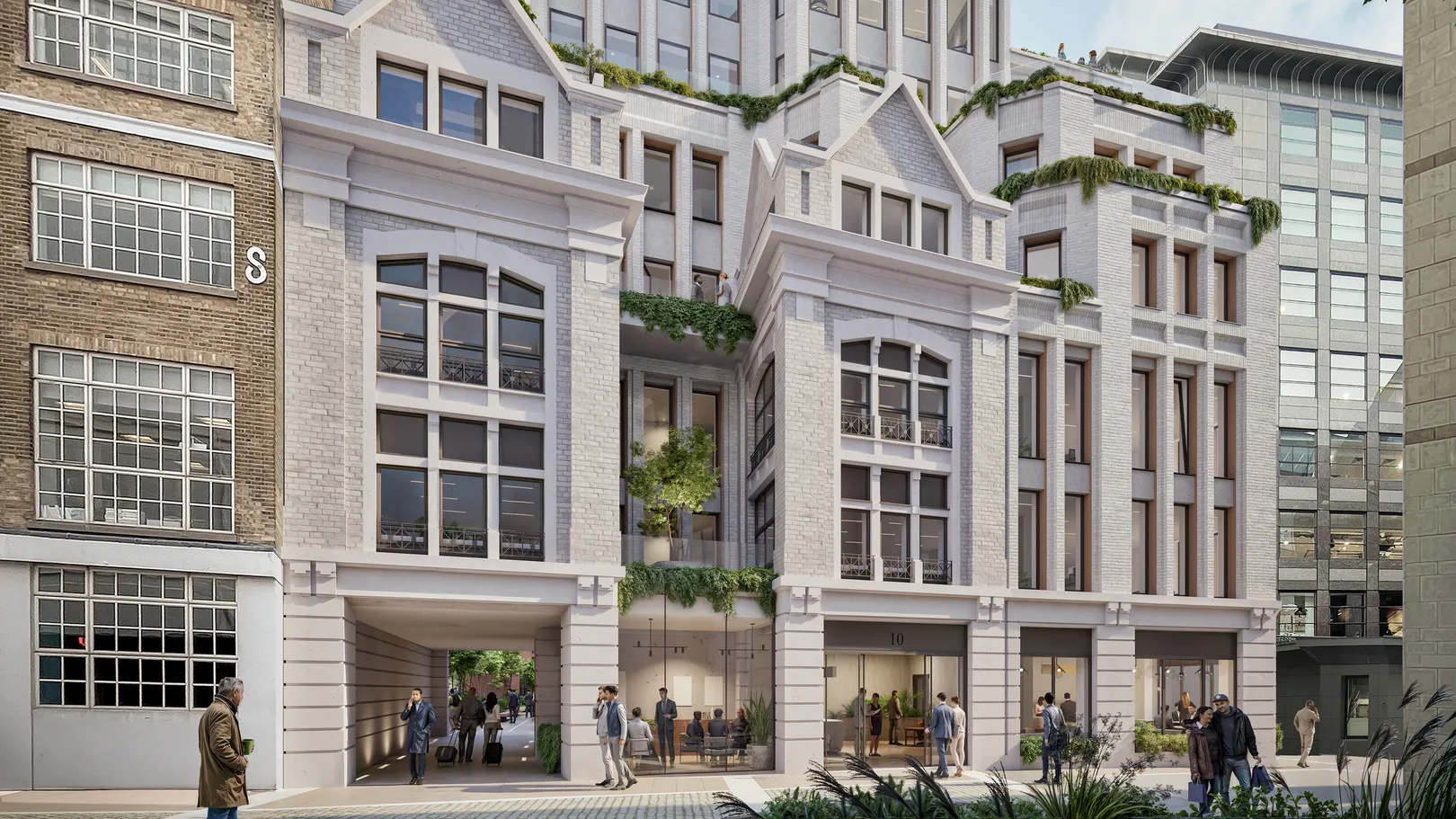 Elevation of front of building