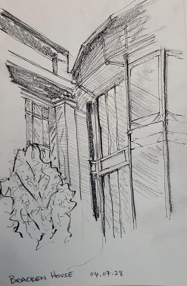 architectural sketch
