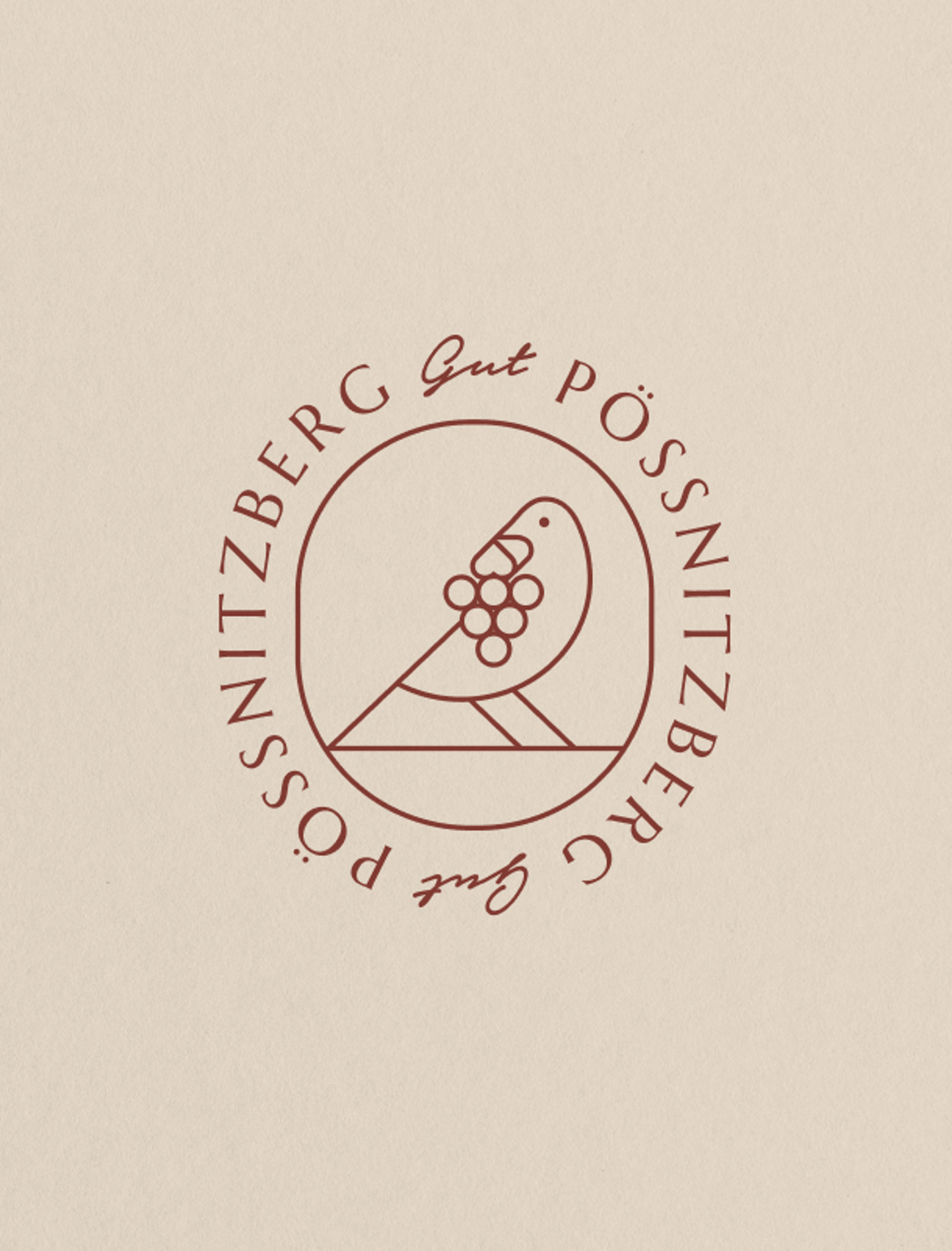 Einladungskarten und Printmedien für Gut Pössnitzberg, hochwertiges Verpackungsdesign von Unerwartet Design