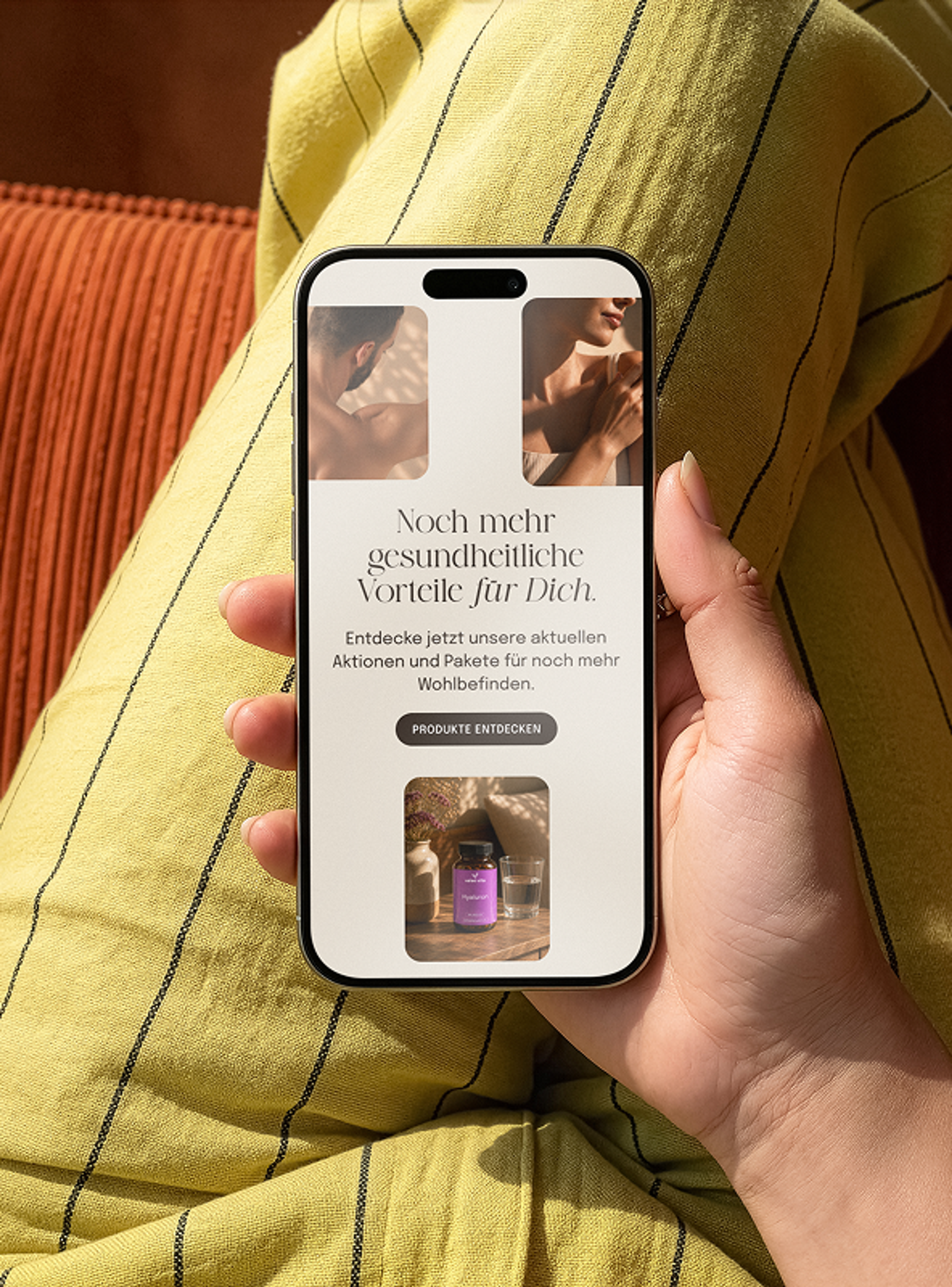 Mobile UI Design für Valeo Vita von Unerwartet Design