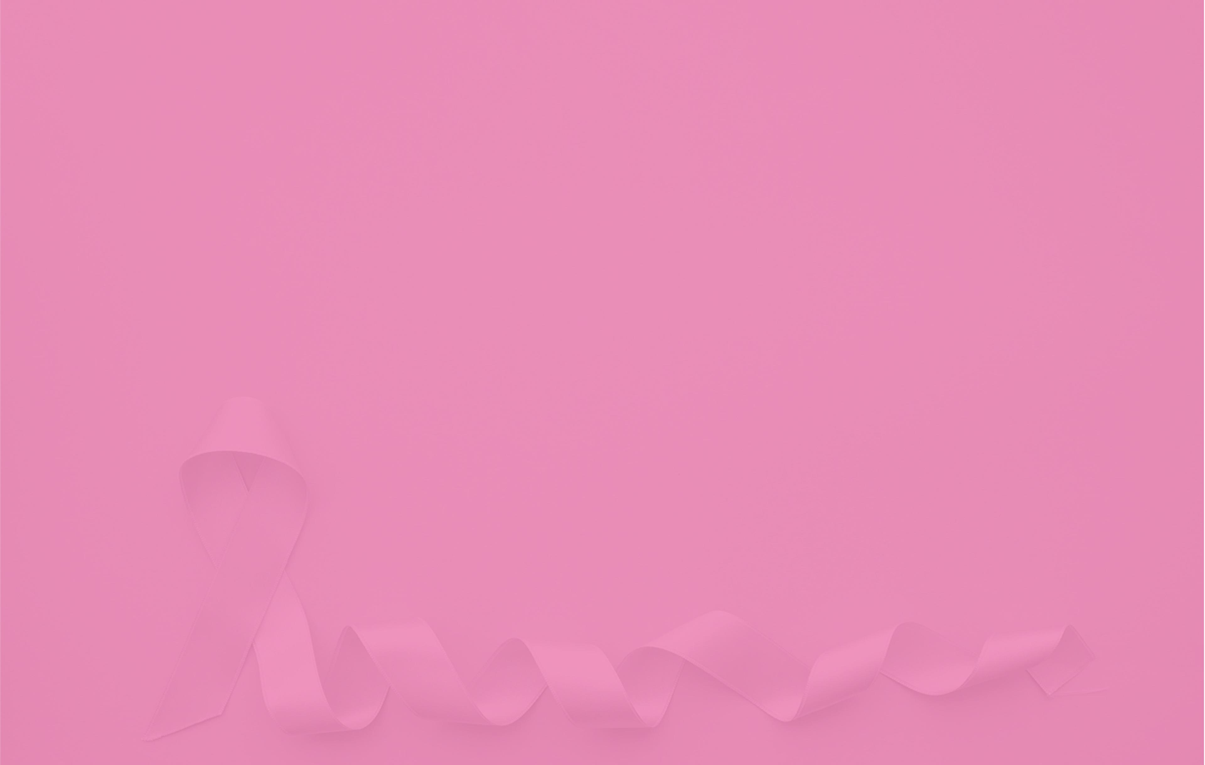 Brustkrebshilfe und Zauberfrauen Hintergrundbild mit Schleifen in Pink