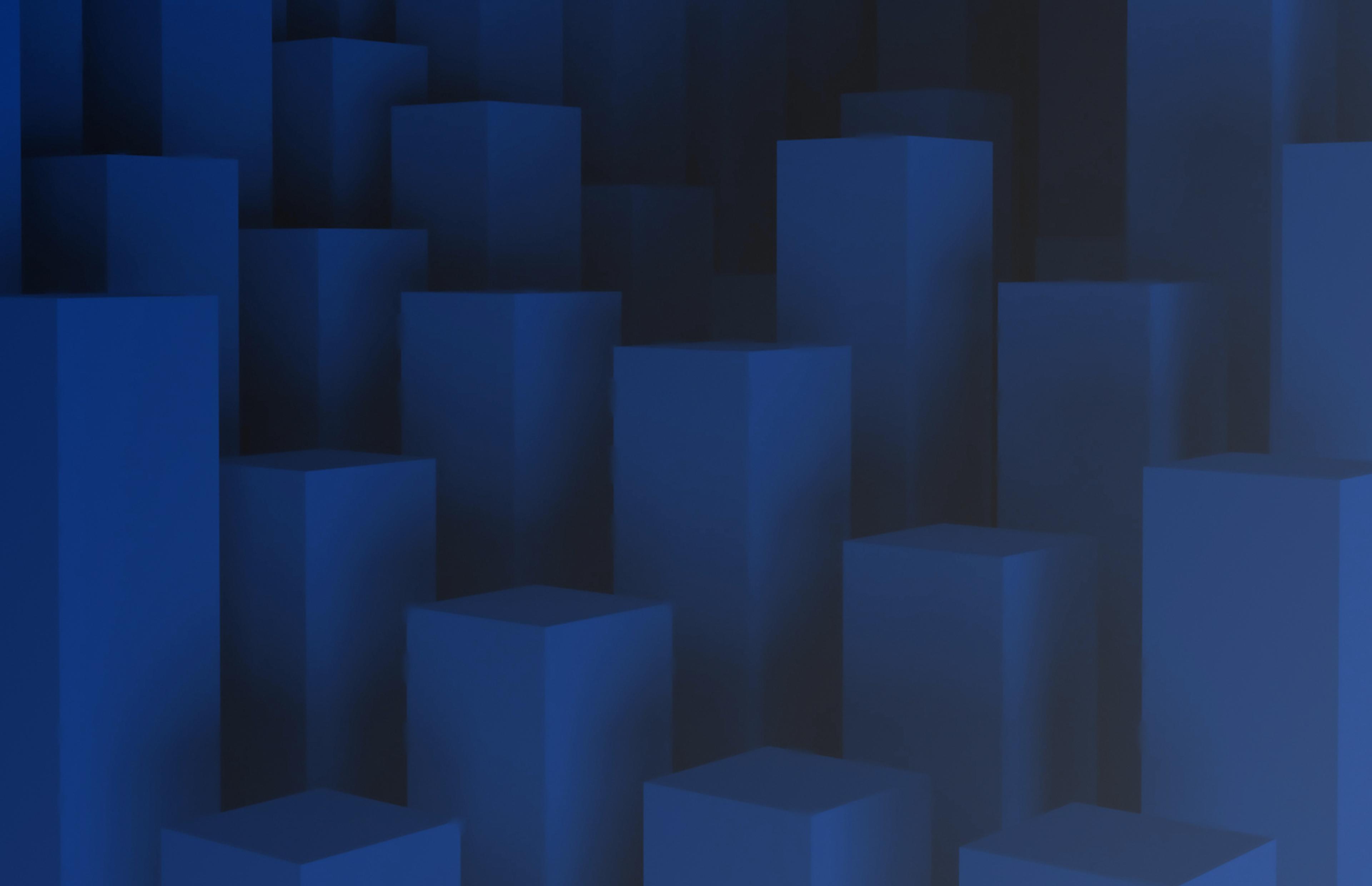 Hintergrundbild mit blauen Säulen für das Testimonial