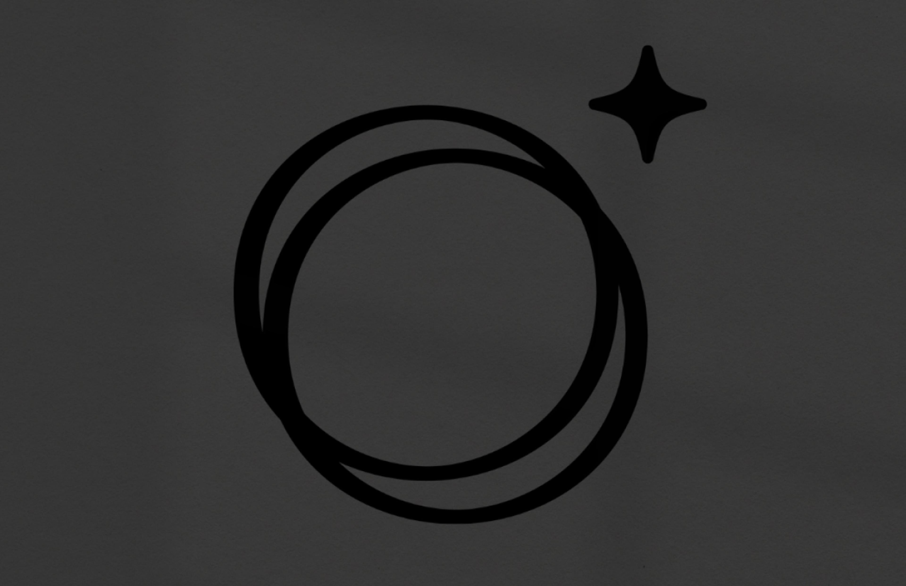 Goldkindchen Icon Schwarz Hintergrund von Unerwartet Design