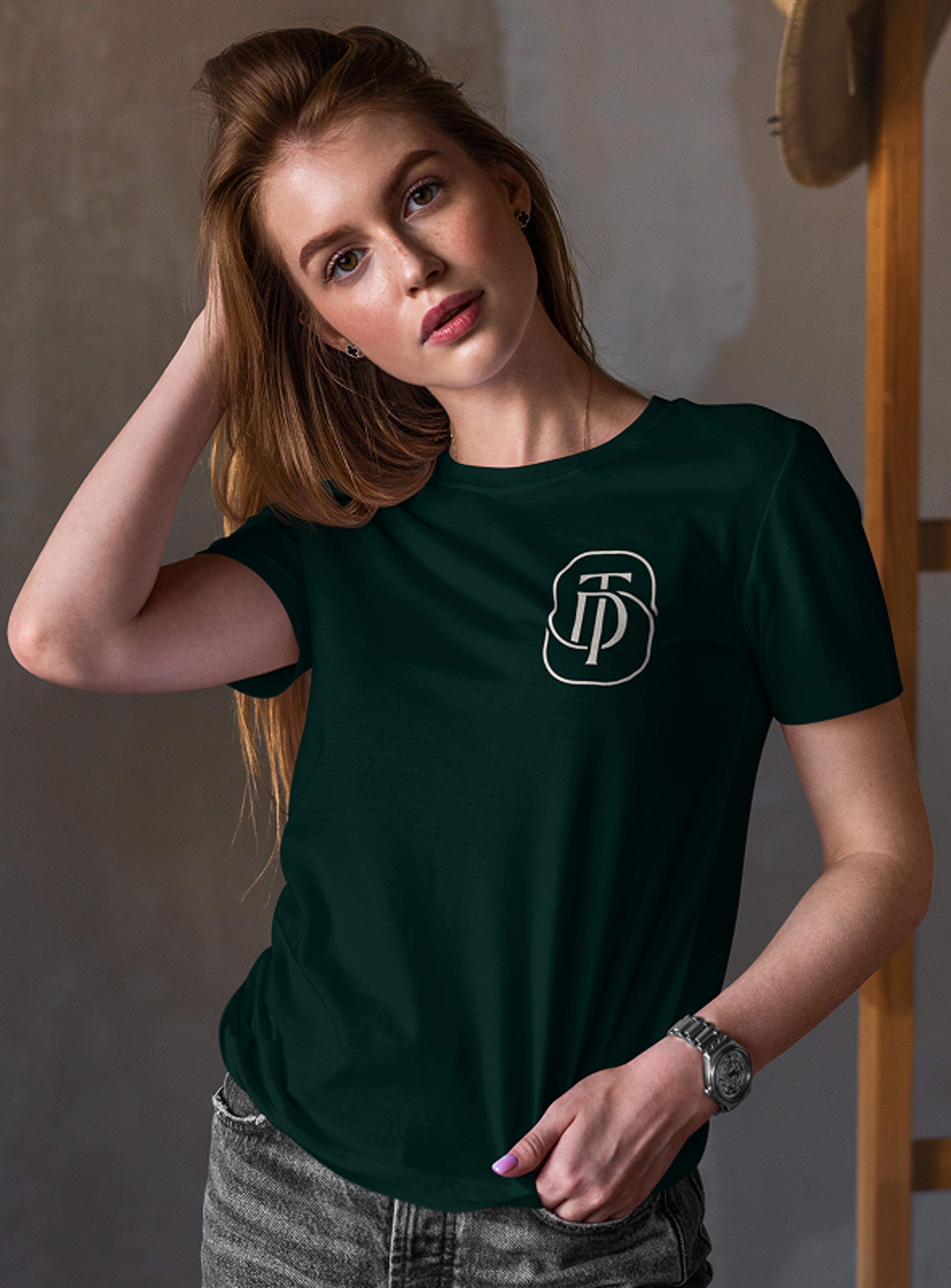 Mädchen mit Tanzschule Dietrich T-Shirt Design