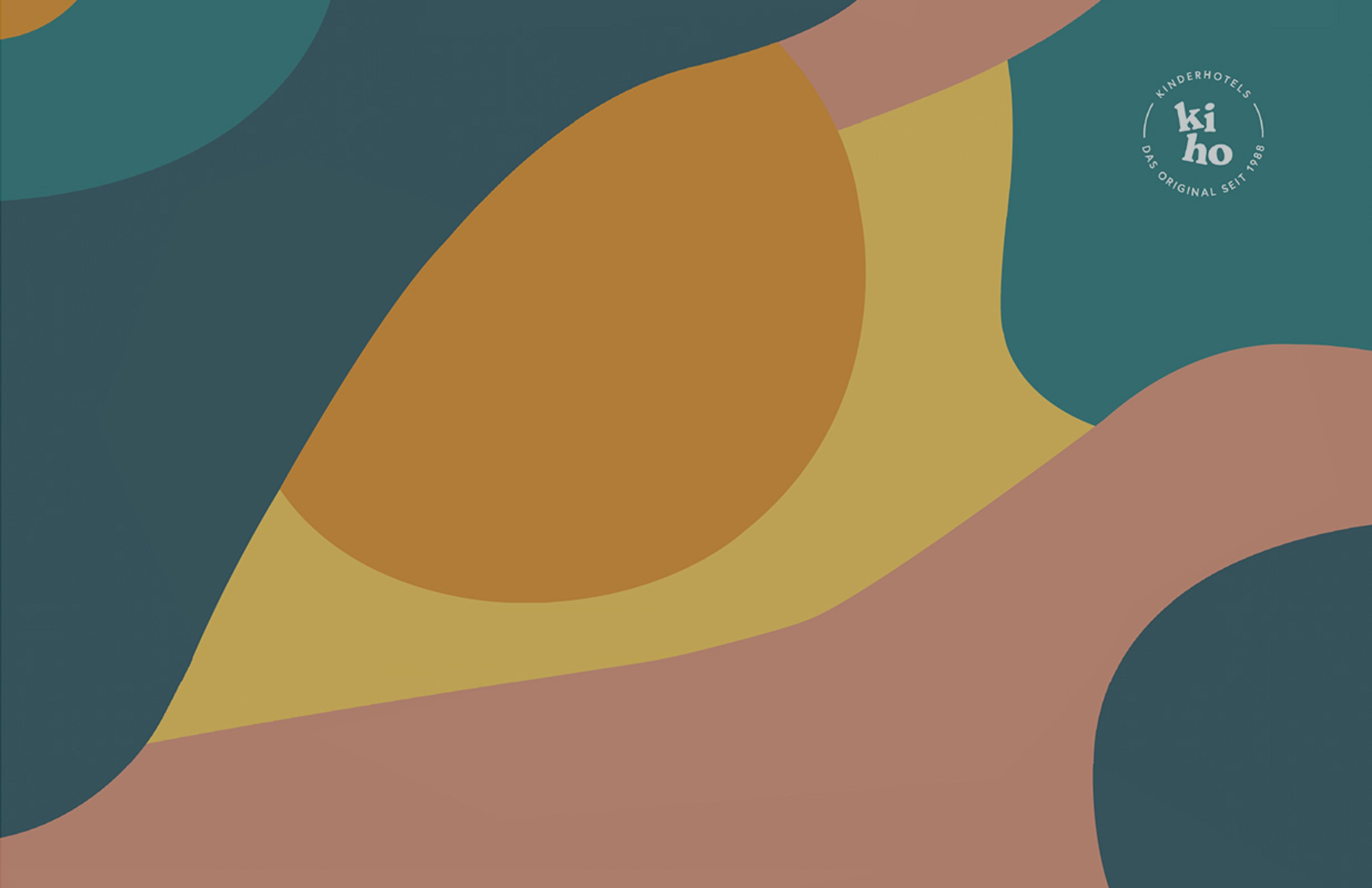 Zeitgeist Kinderhotels Sommerbroschüre Testimonial auf buntem Hintergrund