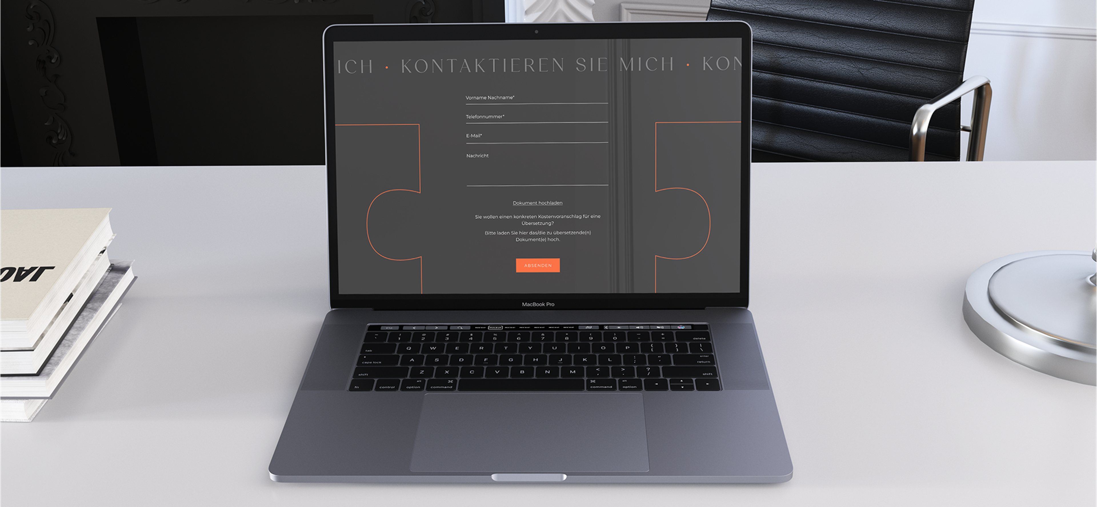 An Wort & Stelle von Ann Köle-Vanderghinste Logo, Branding und Webdesign gestaltet von Unerwartet Branding und Design in Graz