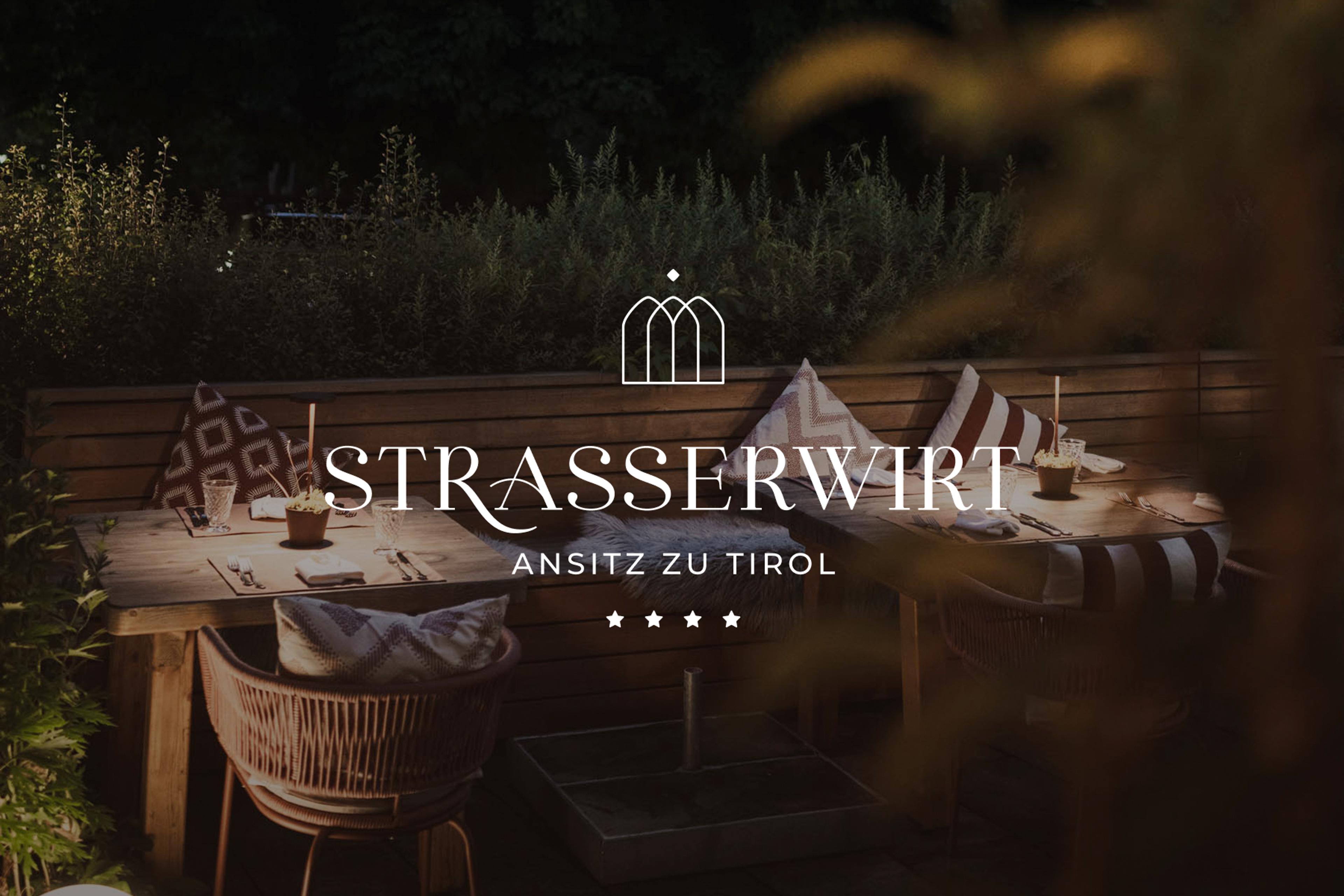 Strasserwirt Ansitz Logo mit 4 Sterne