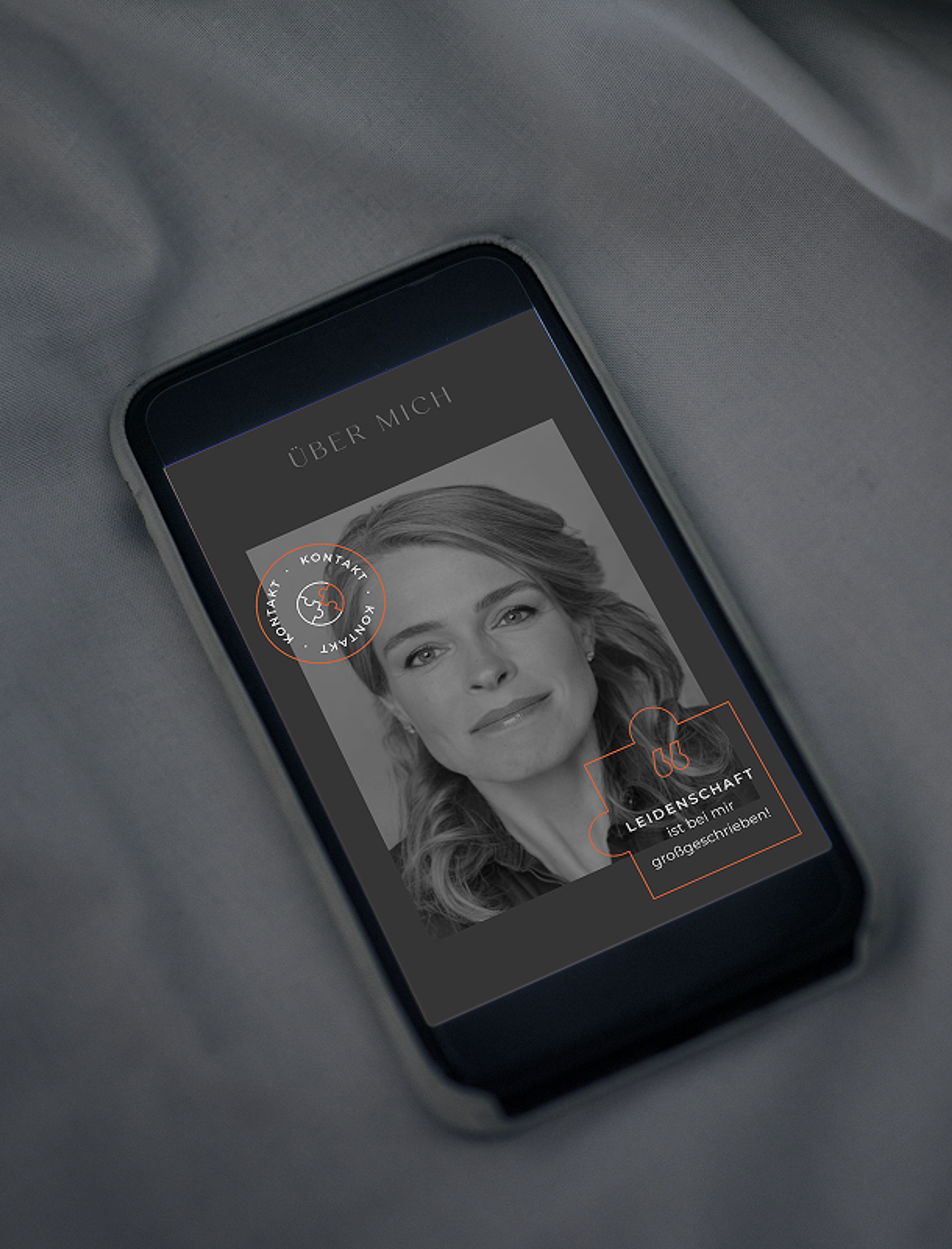 An Wort & Stelle von Ann Köle-Vanderghinste Logo, Branding und Webdesign gestaltet von Unerwartet Branding und Design in Graz