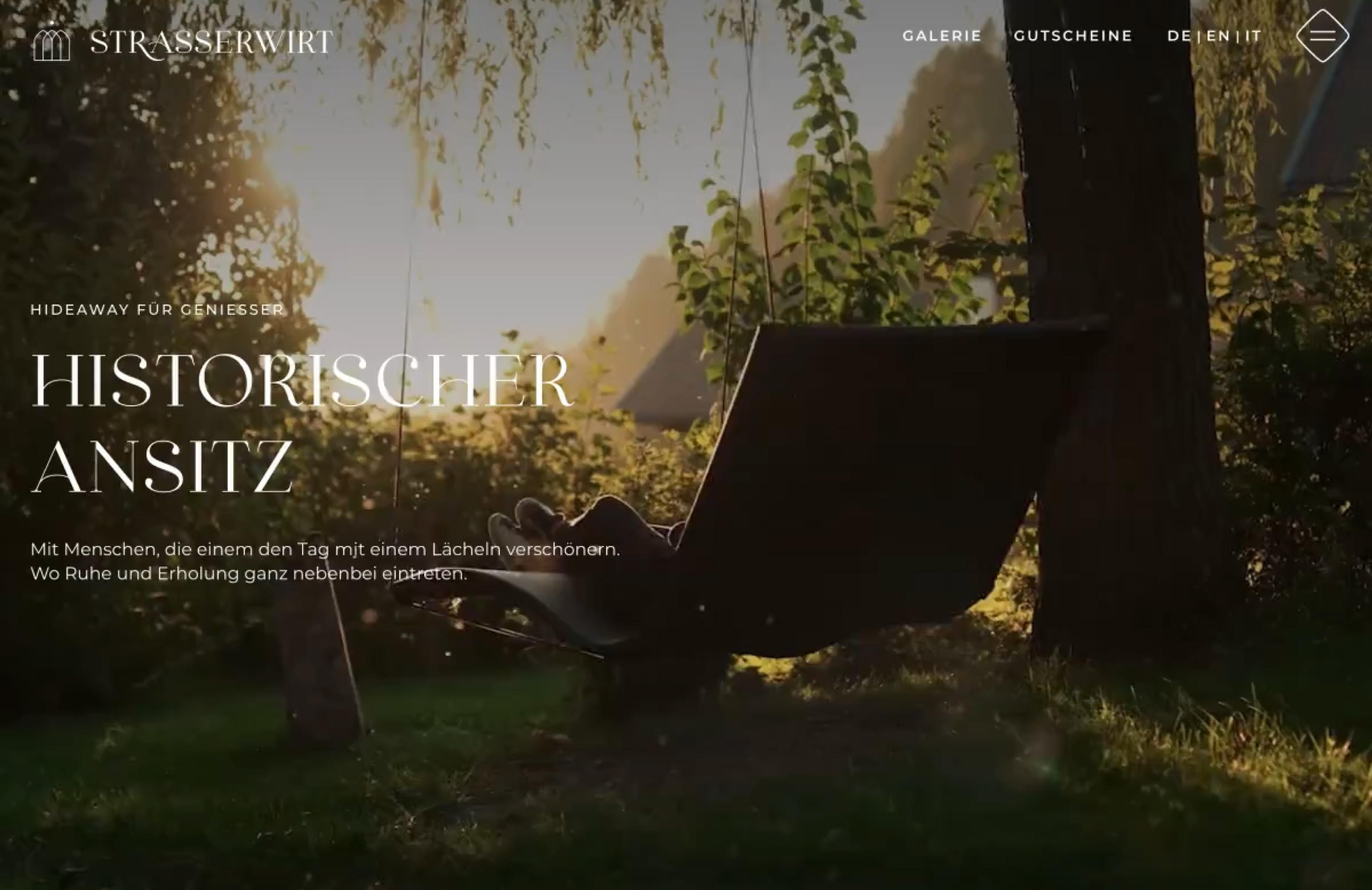 Strasserwirt Ansitz zu Tirol Header Videos