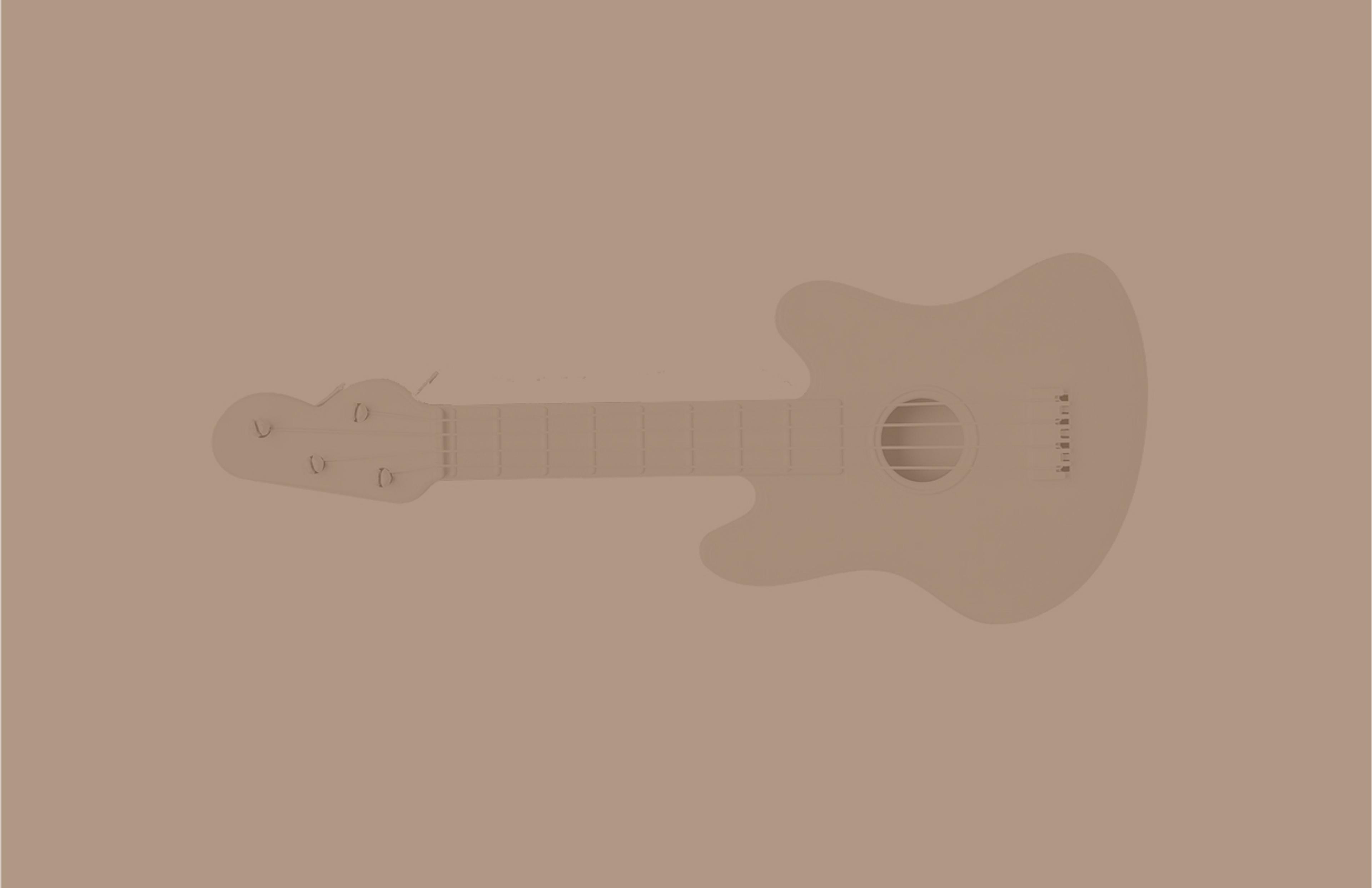 Hintergrundbild für das Testimonial von Styrian Custom Guitars mit einer Gitarre