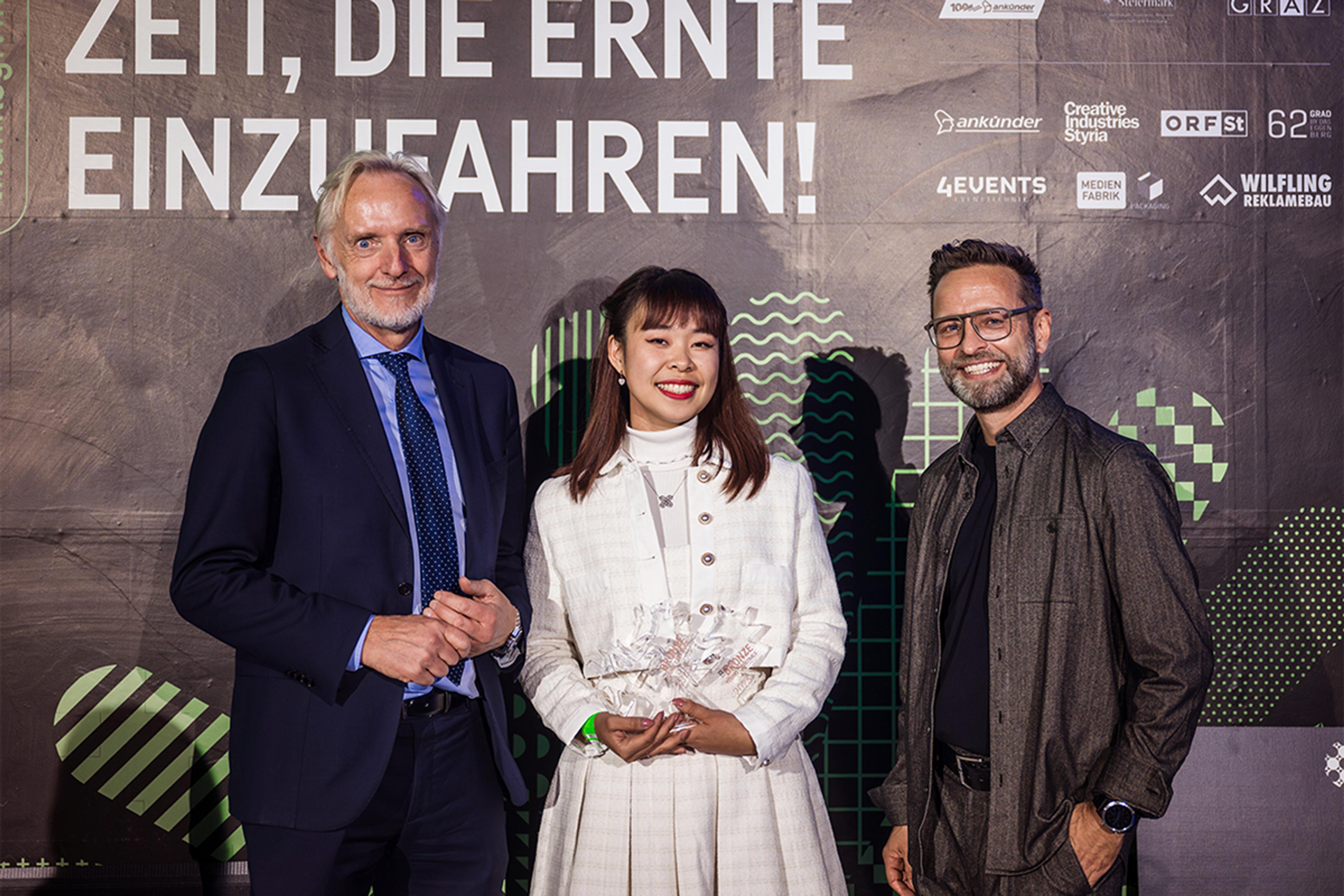 Green Panter Nan Lin gewinnt Green Panter Award für ihr Projekt Meilin