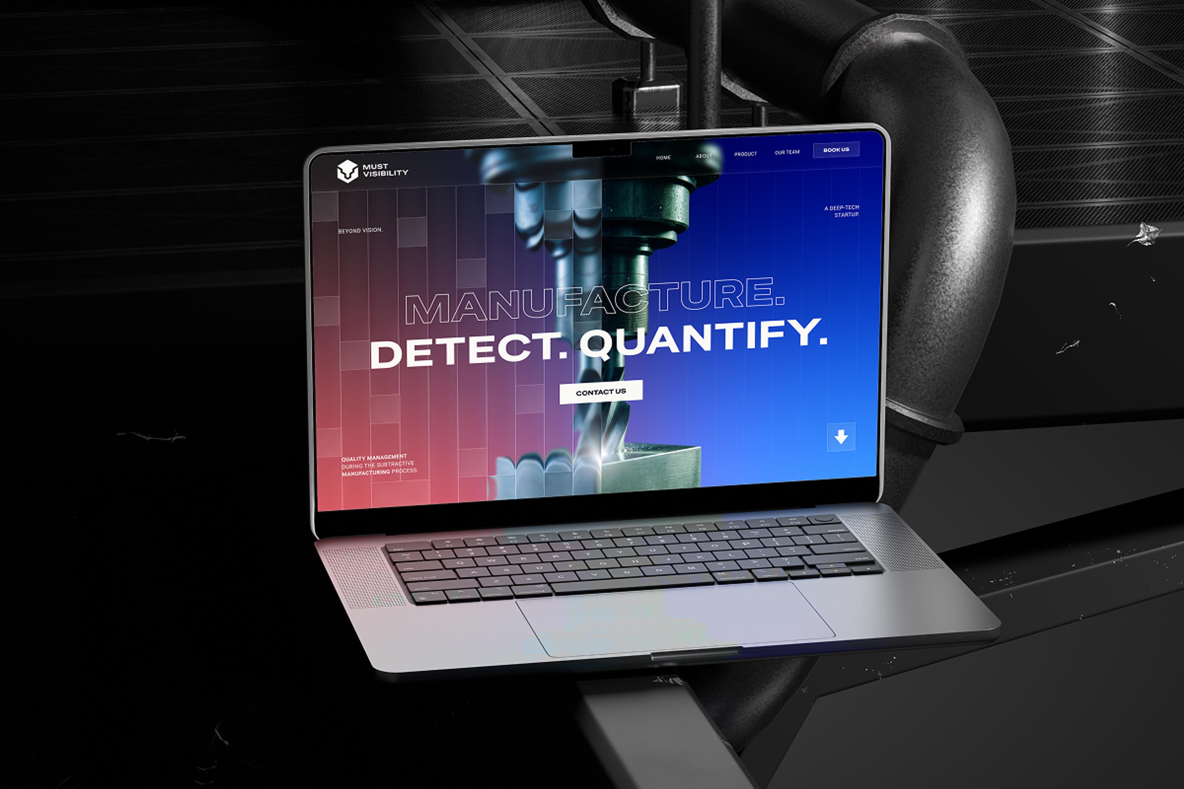 MUST Visibility Webdesign Mockup