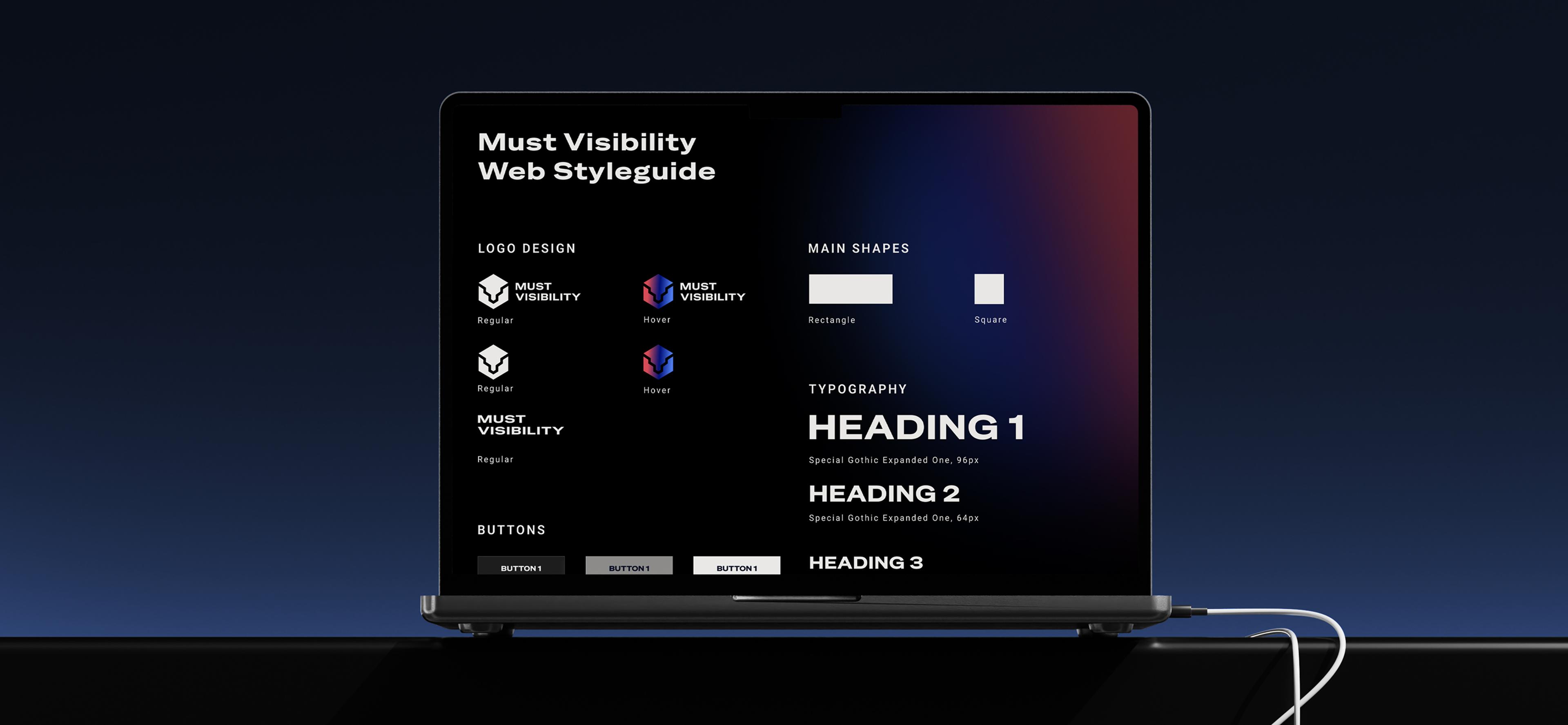 MUST Visibility UI Web Styleguide