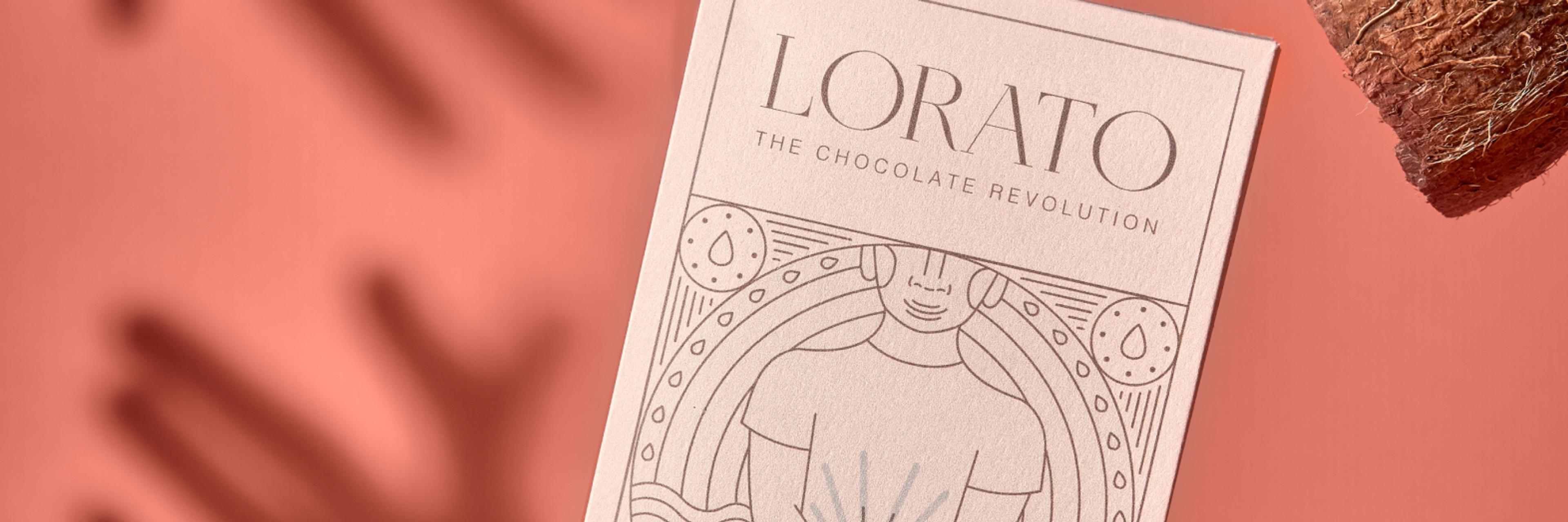 Schokoladenverpackung für Lorato, ausgezeichnet mit dem Green Panther