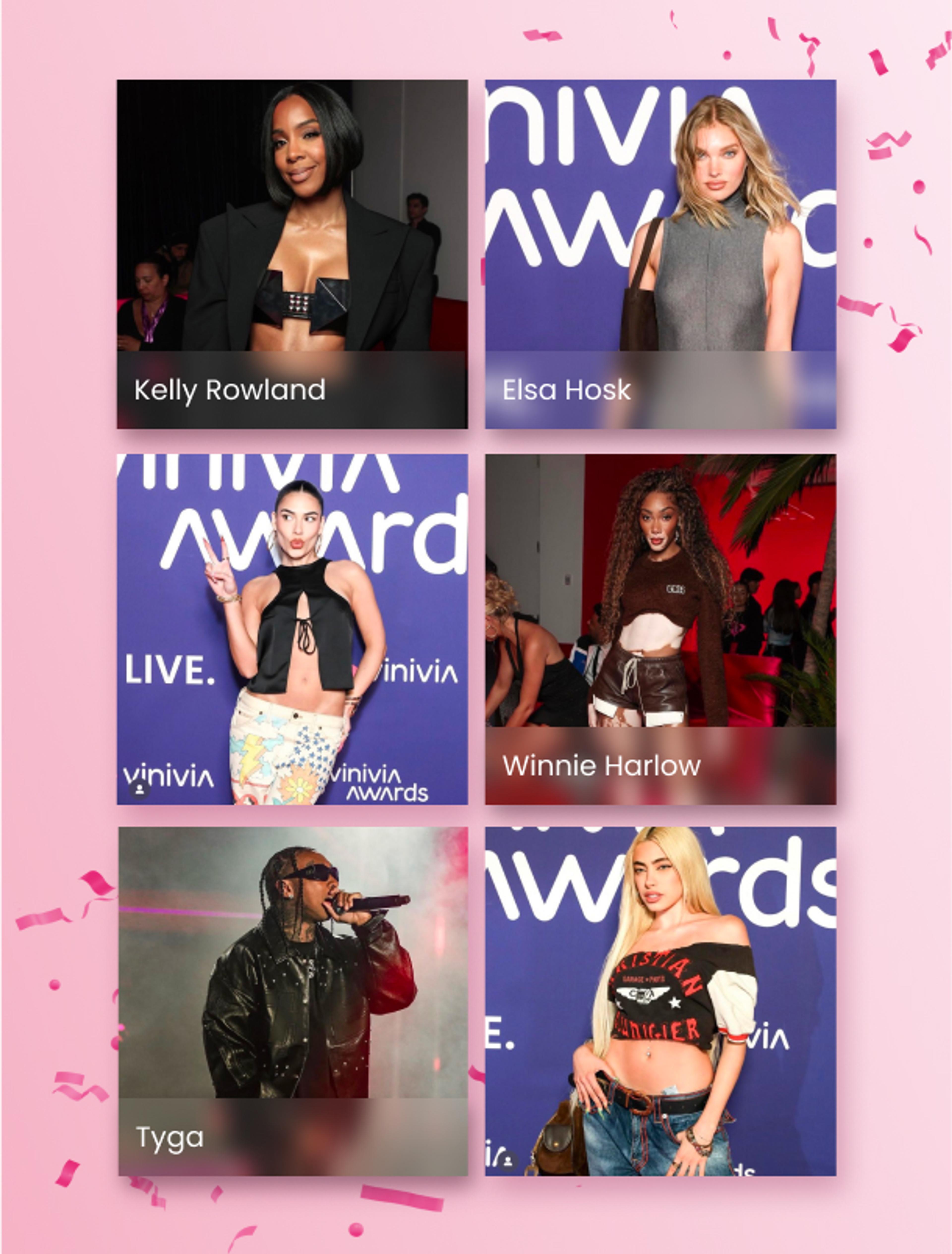 Foto: vinivia, bfa, jorgemezaphotos Nahaufnahme des Vinivia Awards All Access Pass: Pinkes Design mit Stern-Detail für exklusive Gäste – Unerwartet Design.