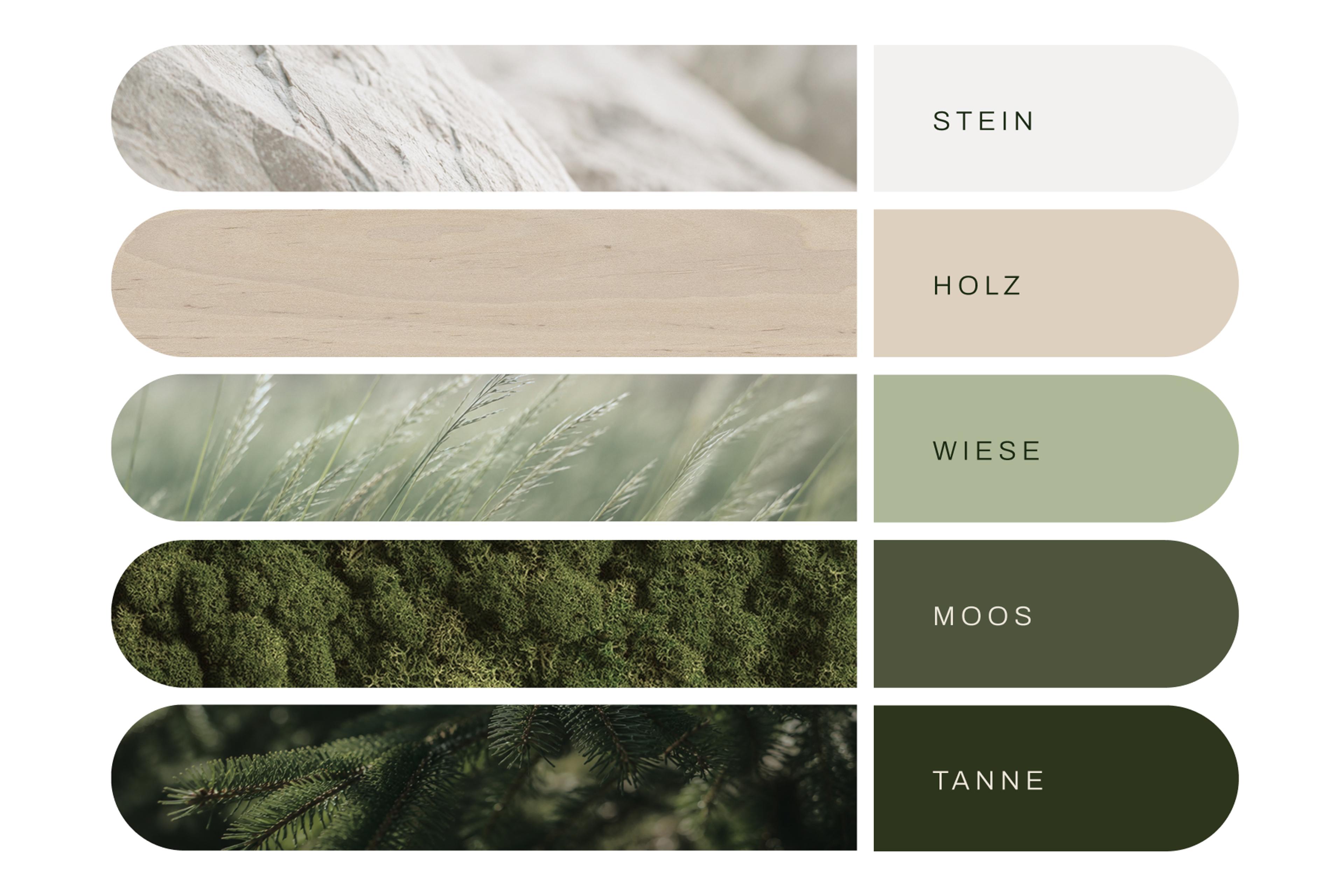 CI Palette von You will find Gregorhof
