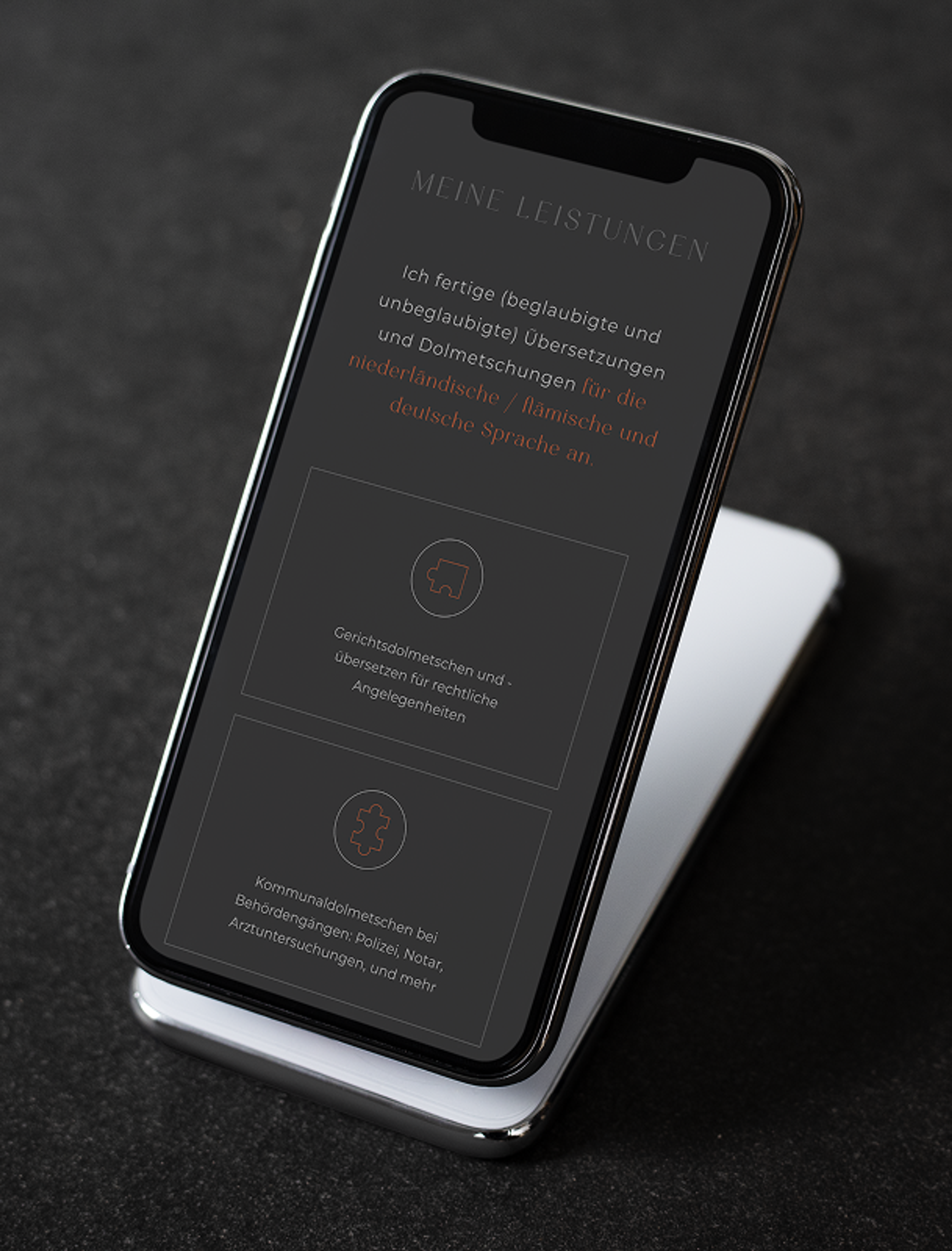 An Wort & Stelle von Ann Köle-Vanderghinste Logo, Branding und Webdesign gestaltet von Unerwartet Branding und Design in Graz