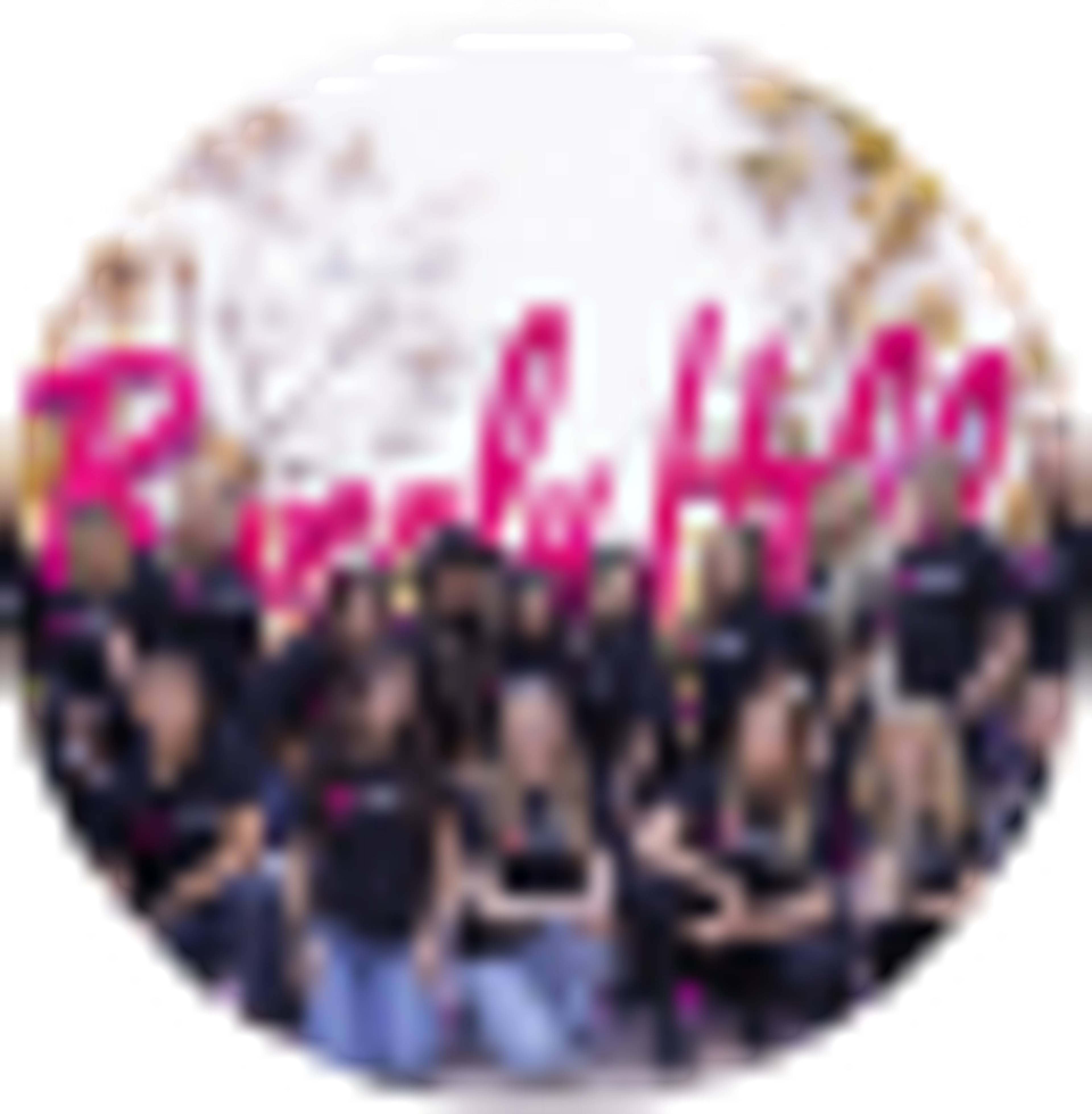 EVZ Hockey Team vor Beverly Hills Schild