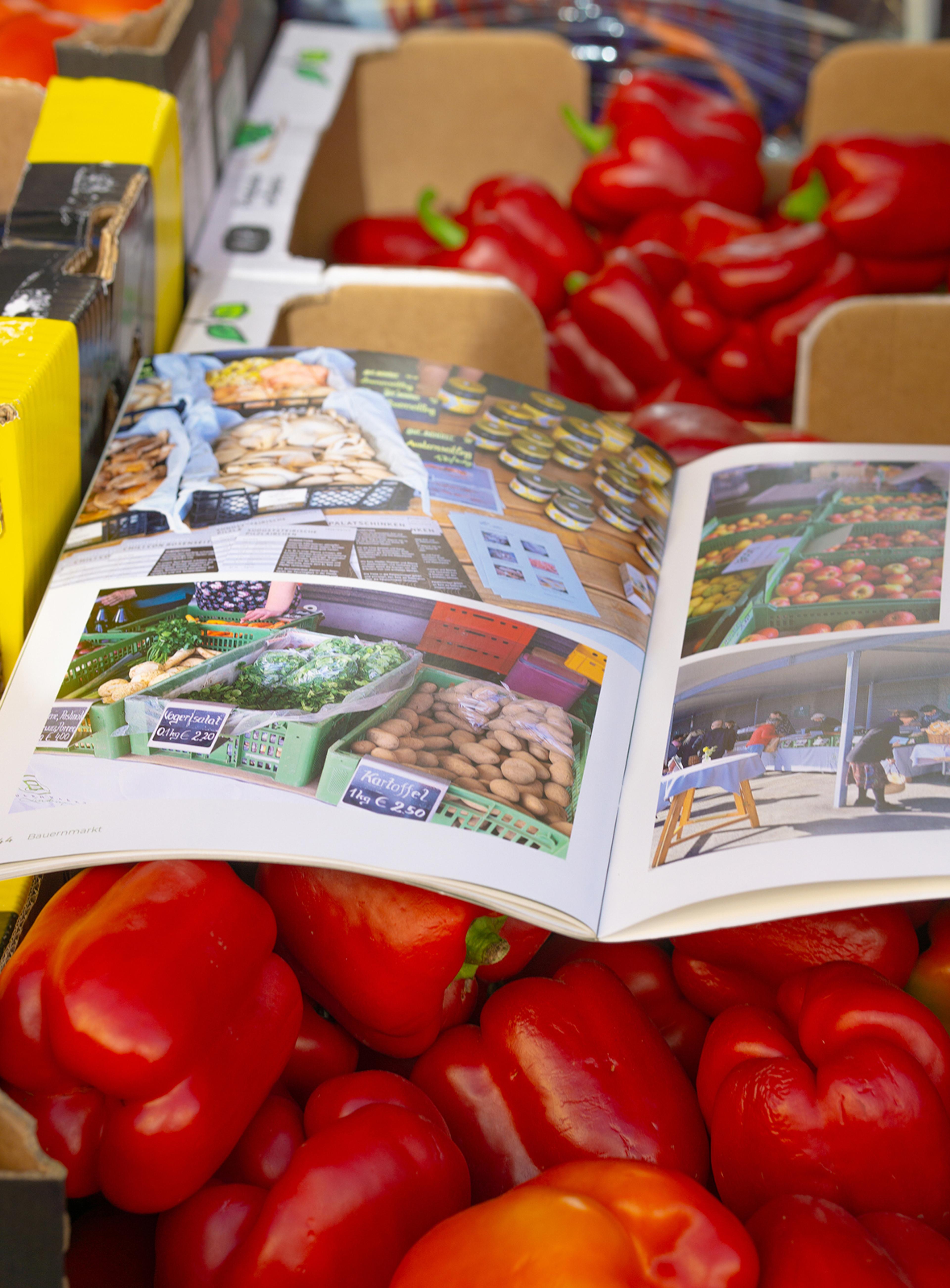 Lindenpark Bauernmarkt Broschüre