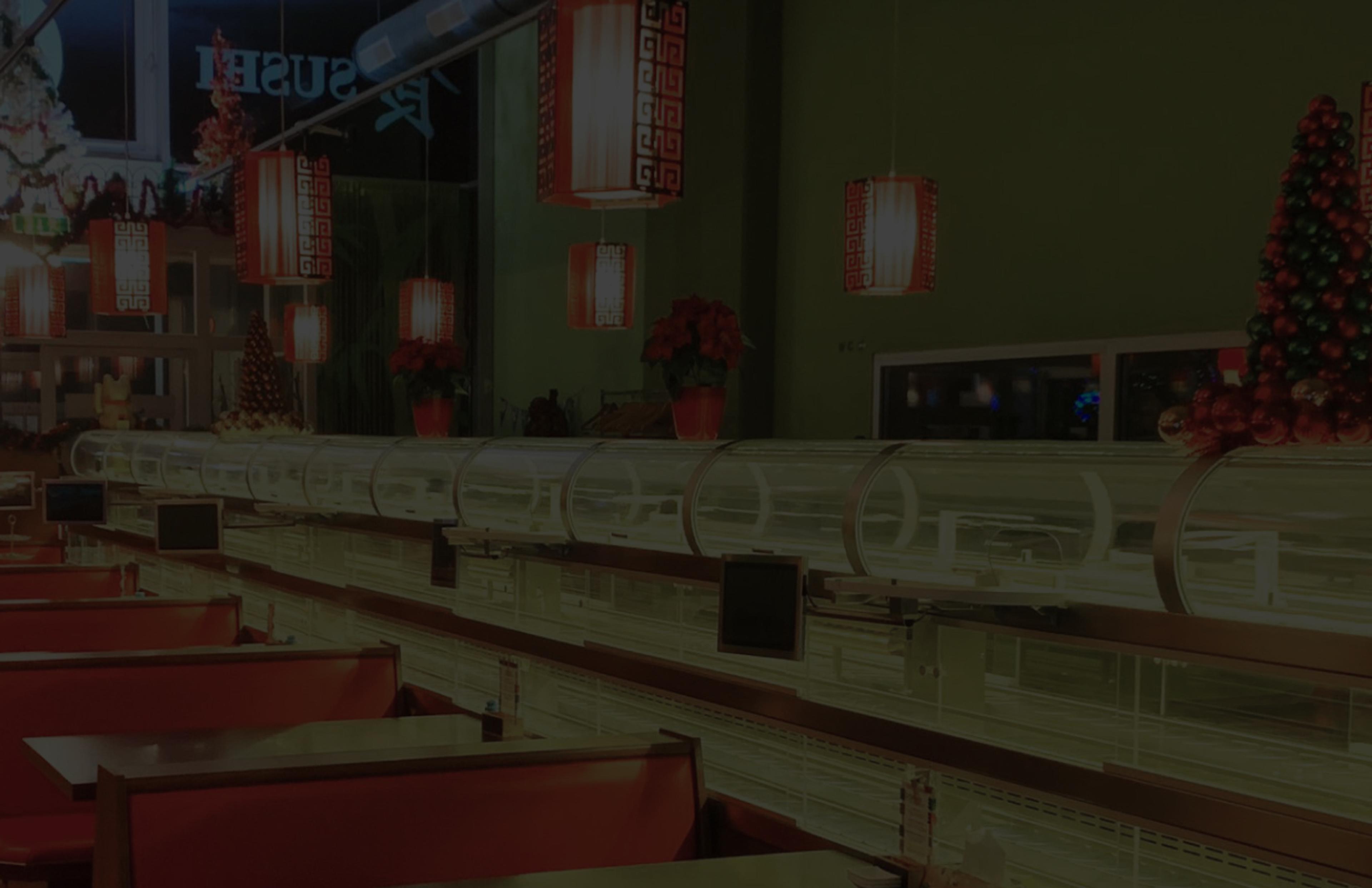 Kilin Restaurant im Hintergrund