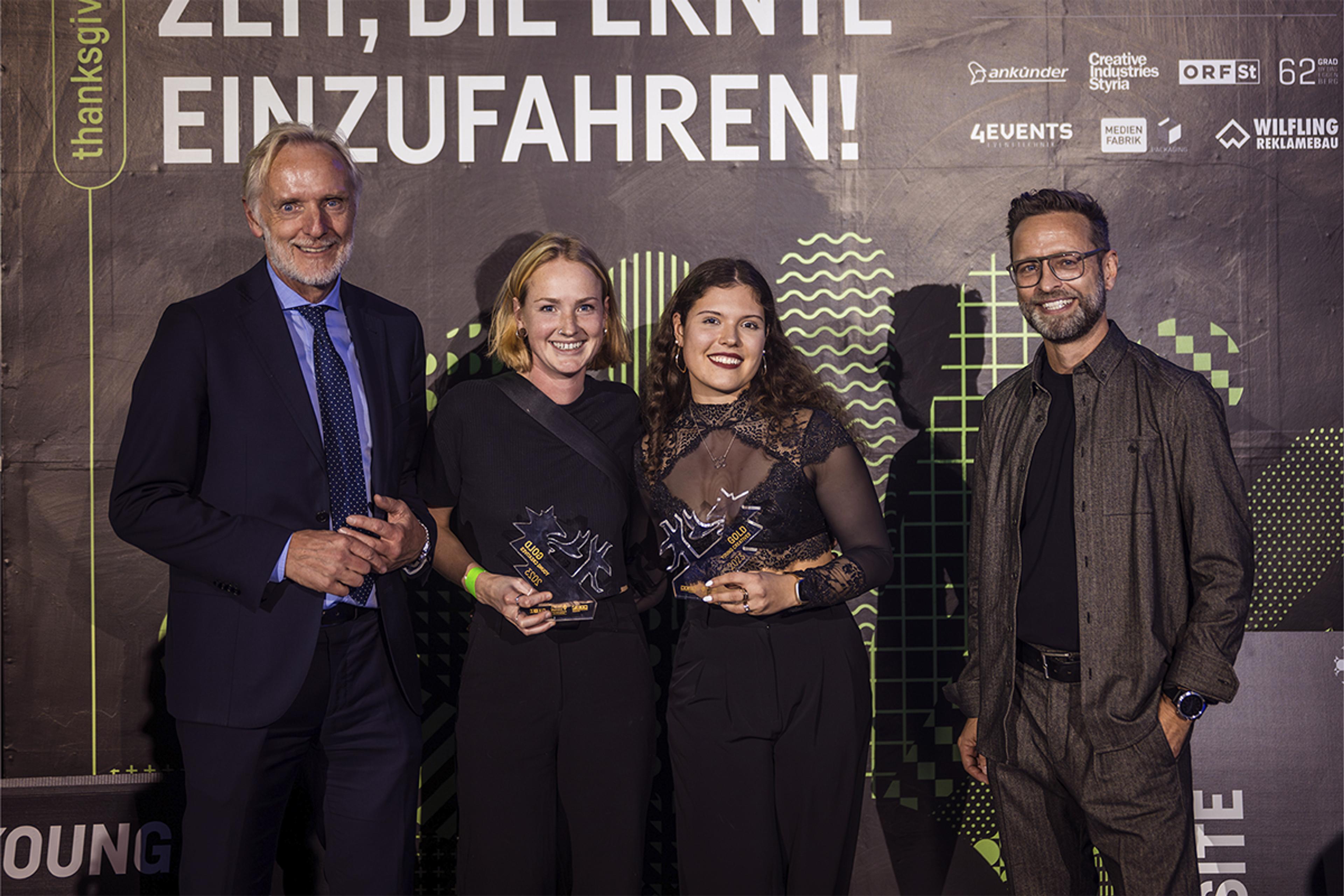 Valerie Zengerer & Miriam Leitinger gewinnen Gold bei dem Green Panter.