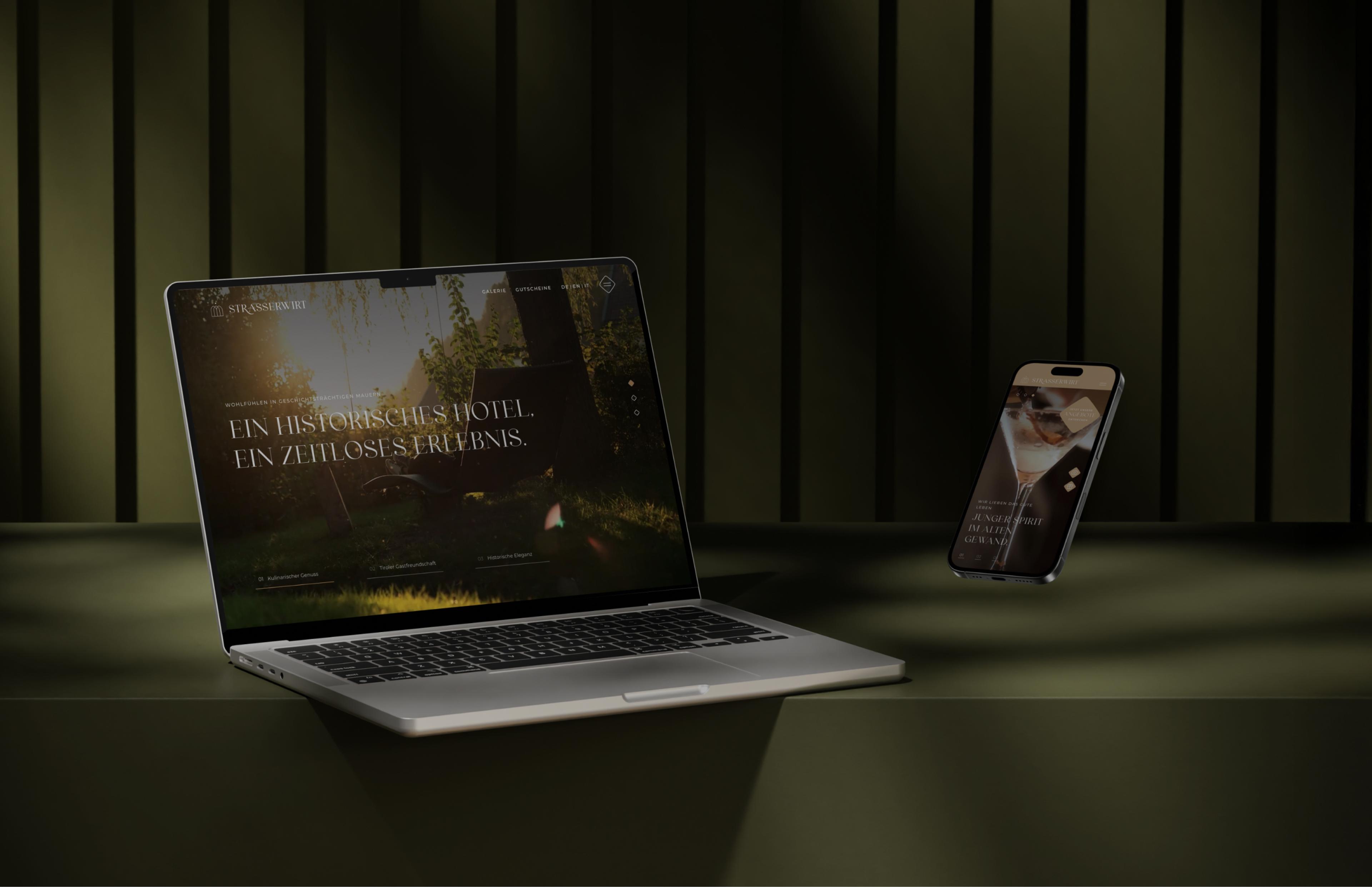 Mobile Ansicht der Framo eTrucks Website, optimiert für eine intuitive Navigation, mit ansprechenden Grafiken und informativen Inhalten zu den LKW-Modellen. Gestaltet von Unerwartet Branding und Design OG.