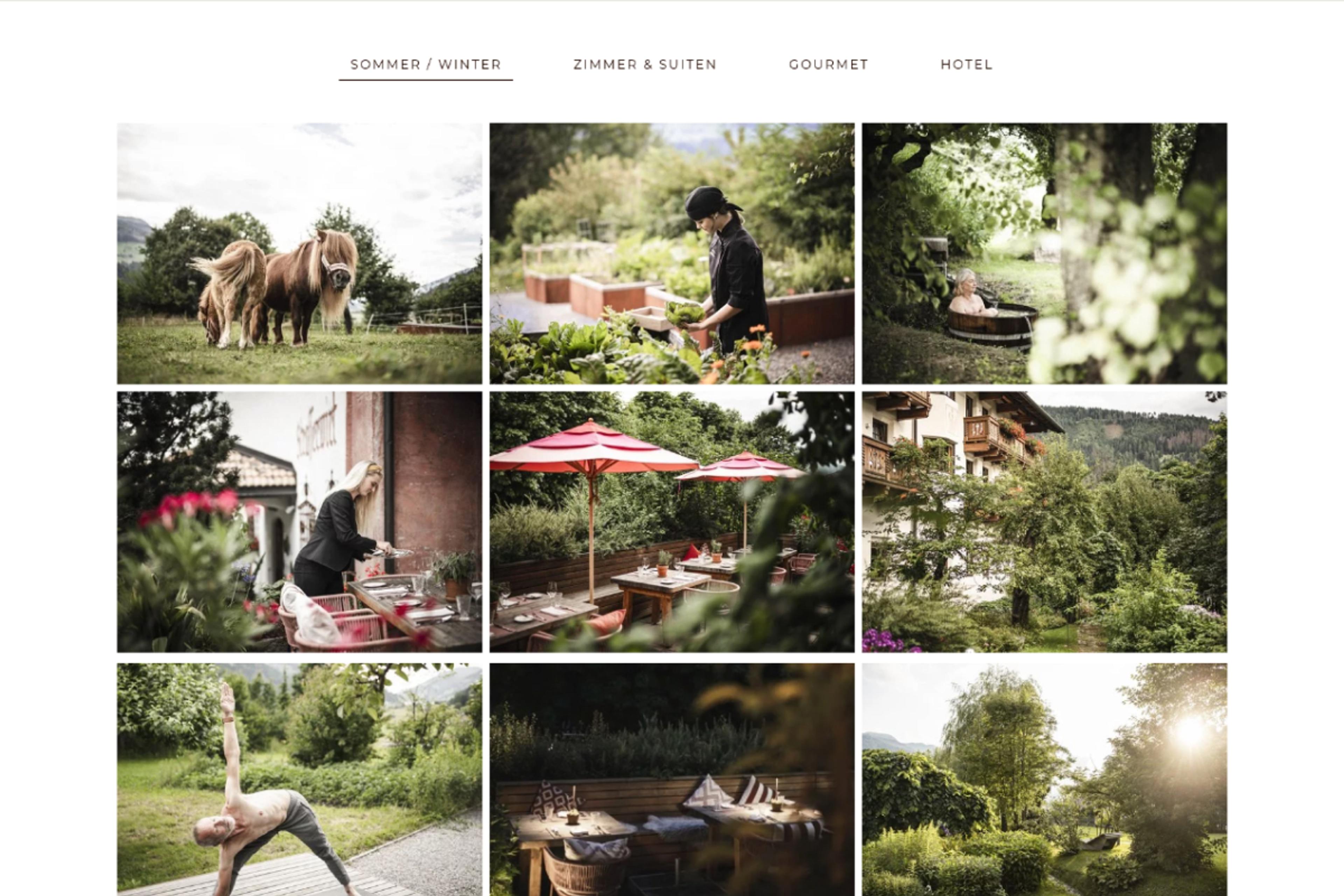 Bilder Galerie von Strasserwirt Ansitz zu Tirol in Web Ansicht