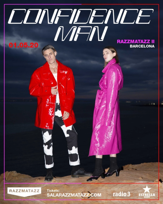 CONFIDENCE MAN 2020 + '+ Artista por Confirmar