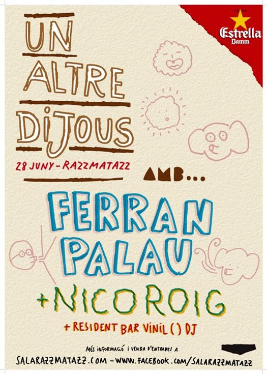 UN ALTRE DIJOUS amb FERRAN PALAU + NICOROIG