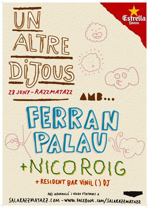 UN ALTRE DIJOUS amb FERRAN PALAU + NICOROIG