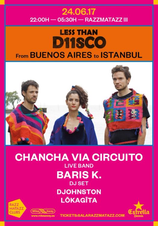 Less than D118CO: From Buenos Aires to Istanbul: CHANCHA VIA CIRCUITO + BARIS K. dj set|DJohnston + Lokagita