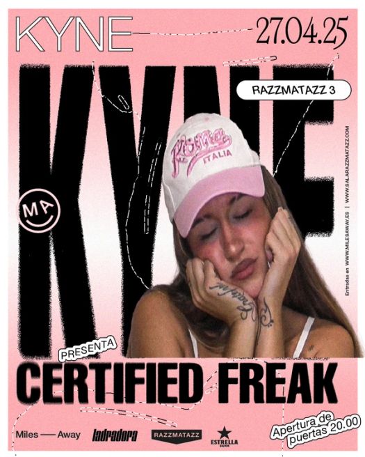 Kyne presenta "Certified Freak"
