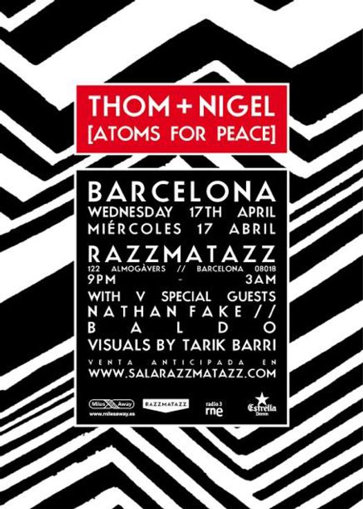 THOM + NIGEL [ATOMS FOR PEACE]