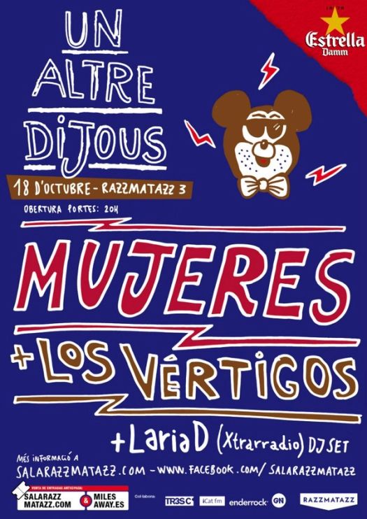 UN ALTRE DIJOUS: MUJERES + LOS VÉRTIGOS