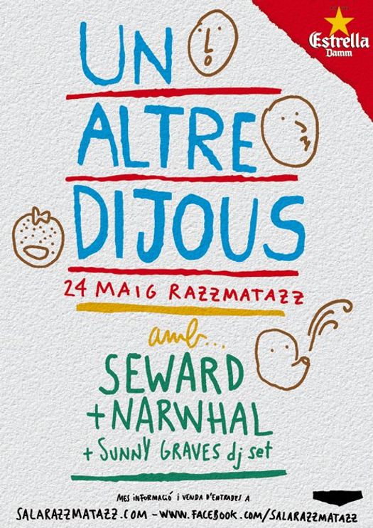 UN ALTRE DIJOUS amb SEWARD + NARWHAL + SUNNY GRAVES