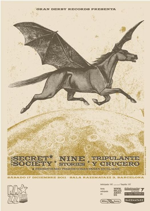 THE SECRET SOCIETY + NINE STORIES + TRIPULANTE Y CRUCERO